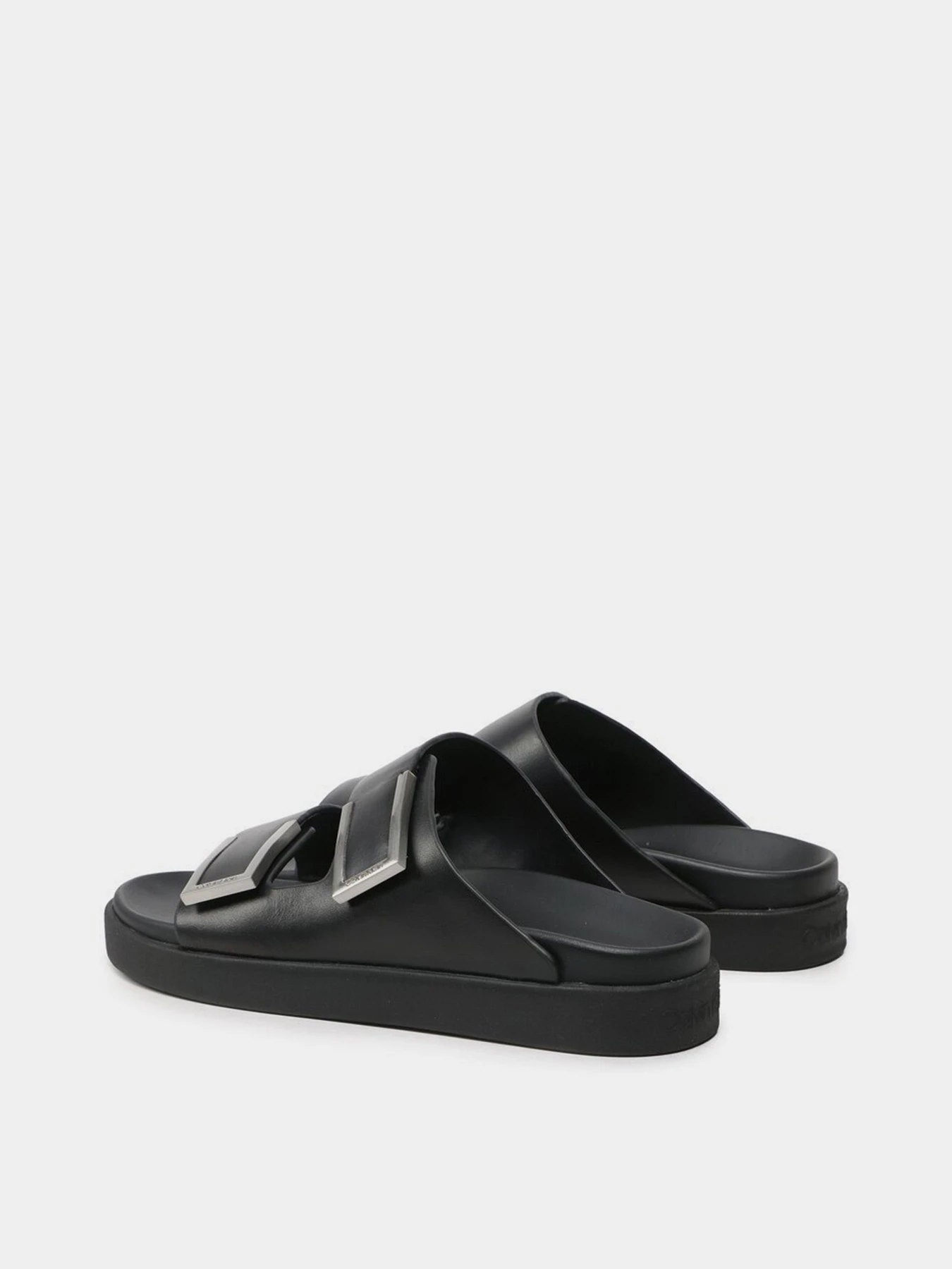 Шлёпанцы Calvin Klein модель HW0HW01477-BEH Шлёпанцы Calvin Klein модель HW0HW01477-BEH Фото