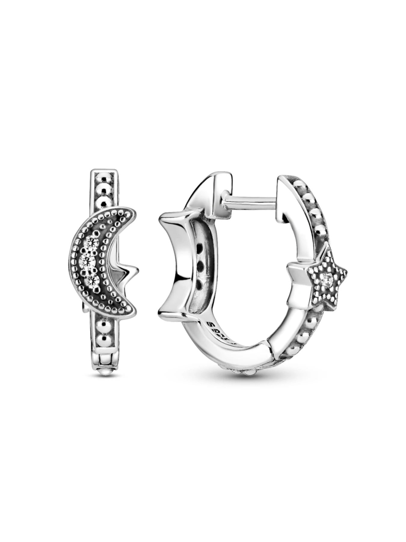 Серьги-подвески PANDORA Moments модель 299152C01 Серьги-подвески PANDORA Moments модель 299152C01 Фото