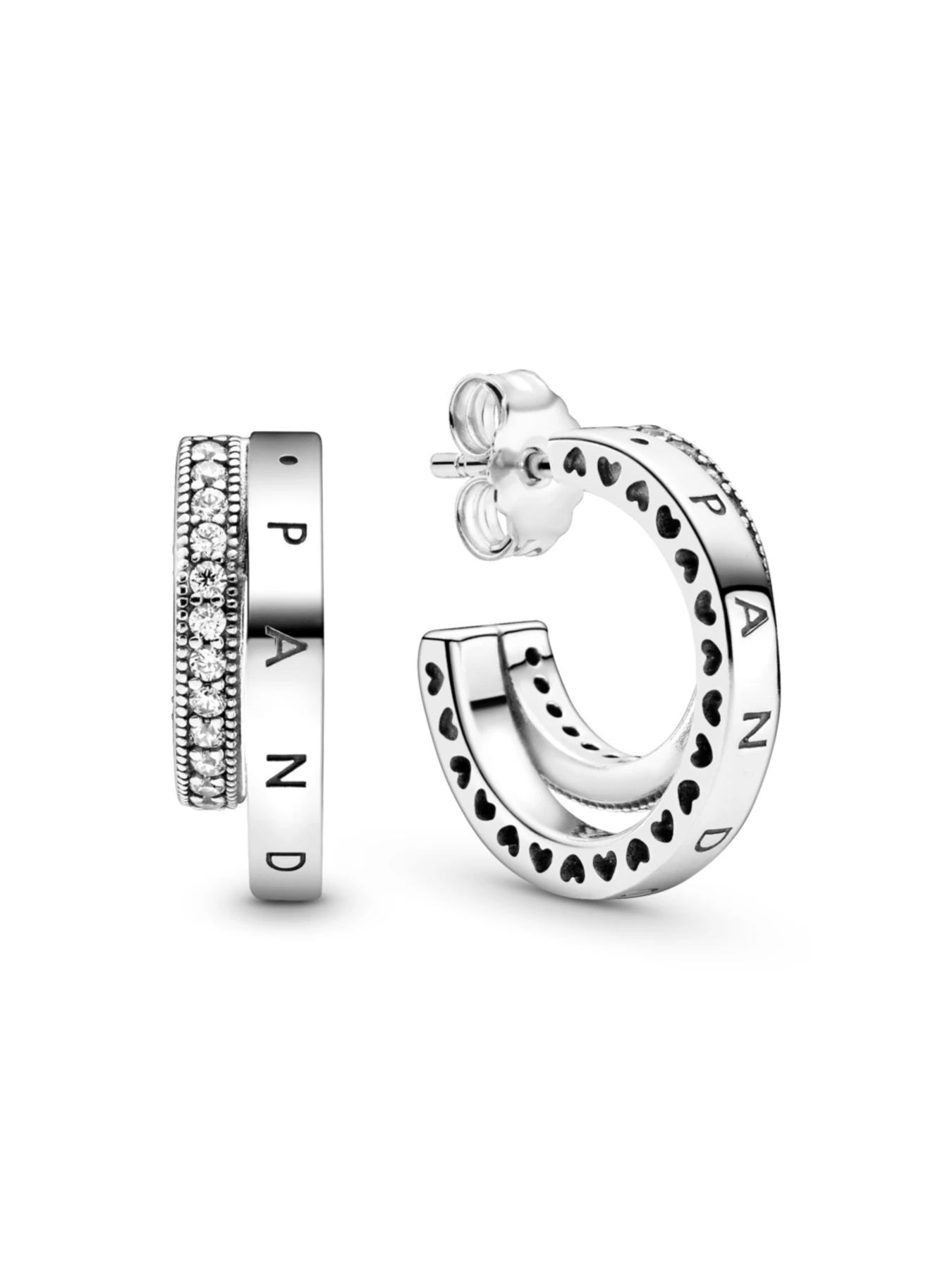 Серьги-подвески PANDORA Moments модель 299056C01 Серьги-подвески PANDORA Moments модель 299056C01 Фото