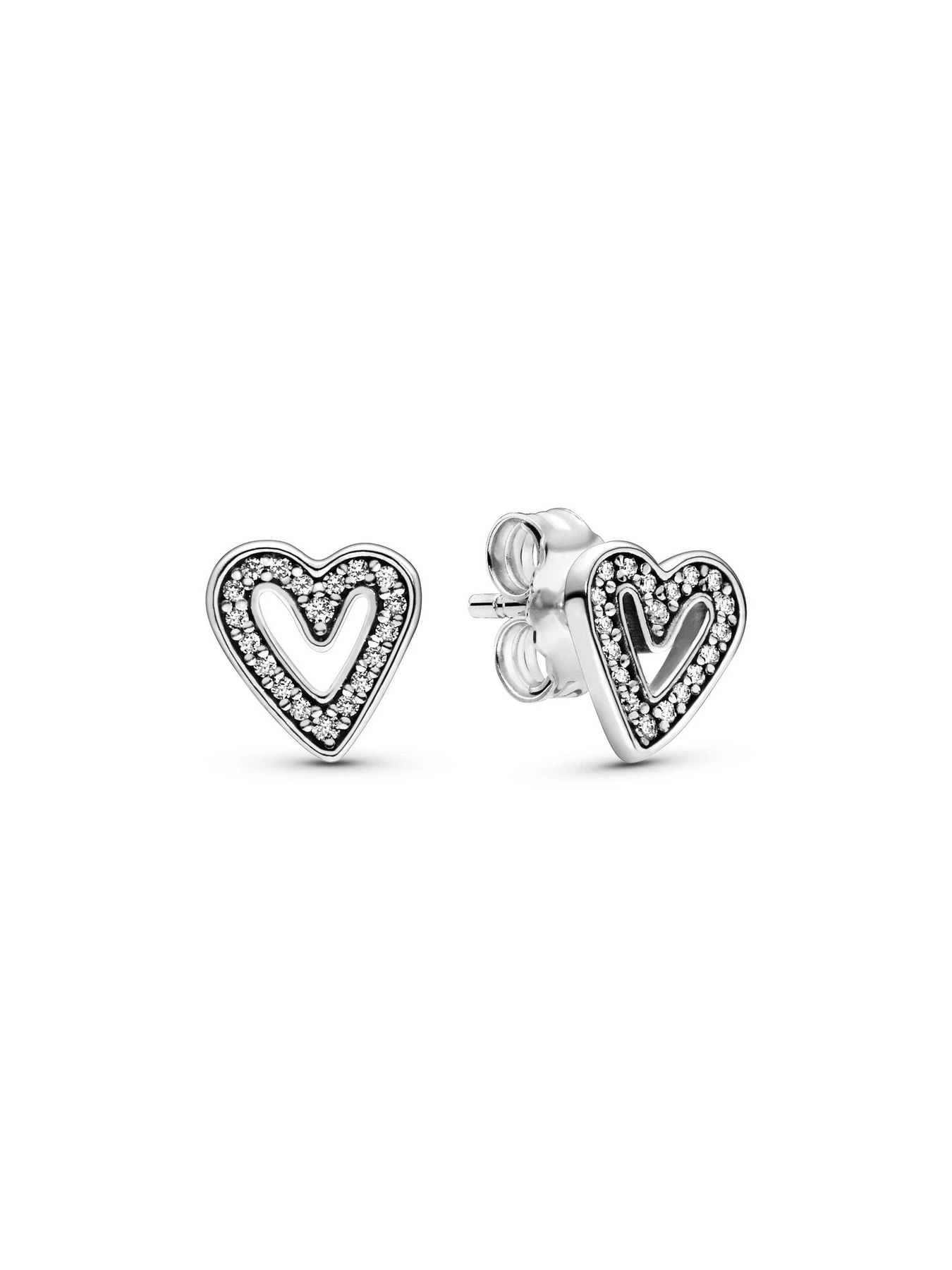 Серьги-гвоздики PANDORA Moments модель 298685C01 Серьги-гвоздики PANDORA Moments модель 298685C01 Фото