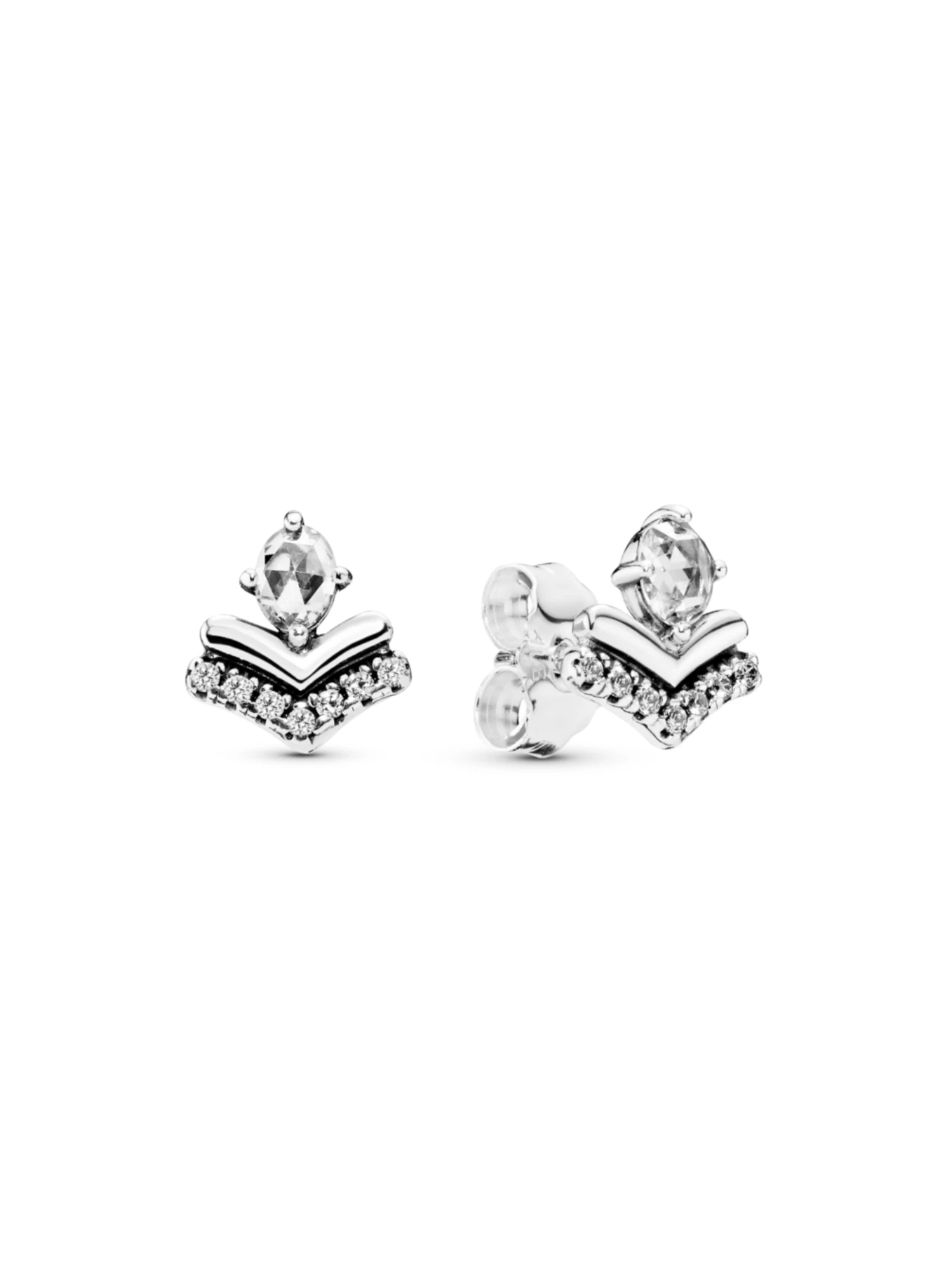 Серьги-гвоздики PANDORA Moments модель 297787CZ Серьги-гвоздики PANDORA Moments модель 297787CZ Фото