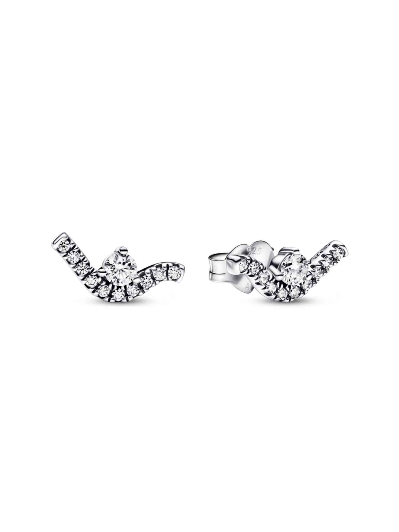 Серьги-гвоздики PANDORA Moments модель 292544C01 Серьги-гвоздики PANDORA Moments модель 292544C01 Фото