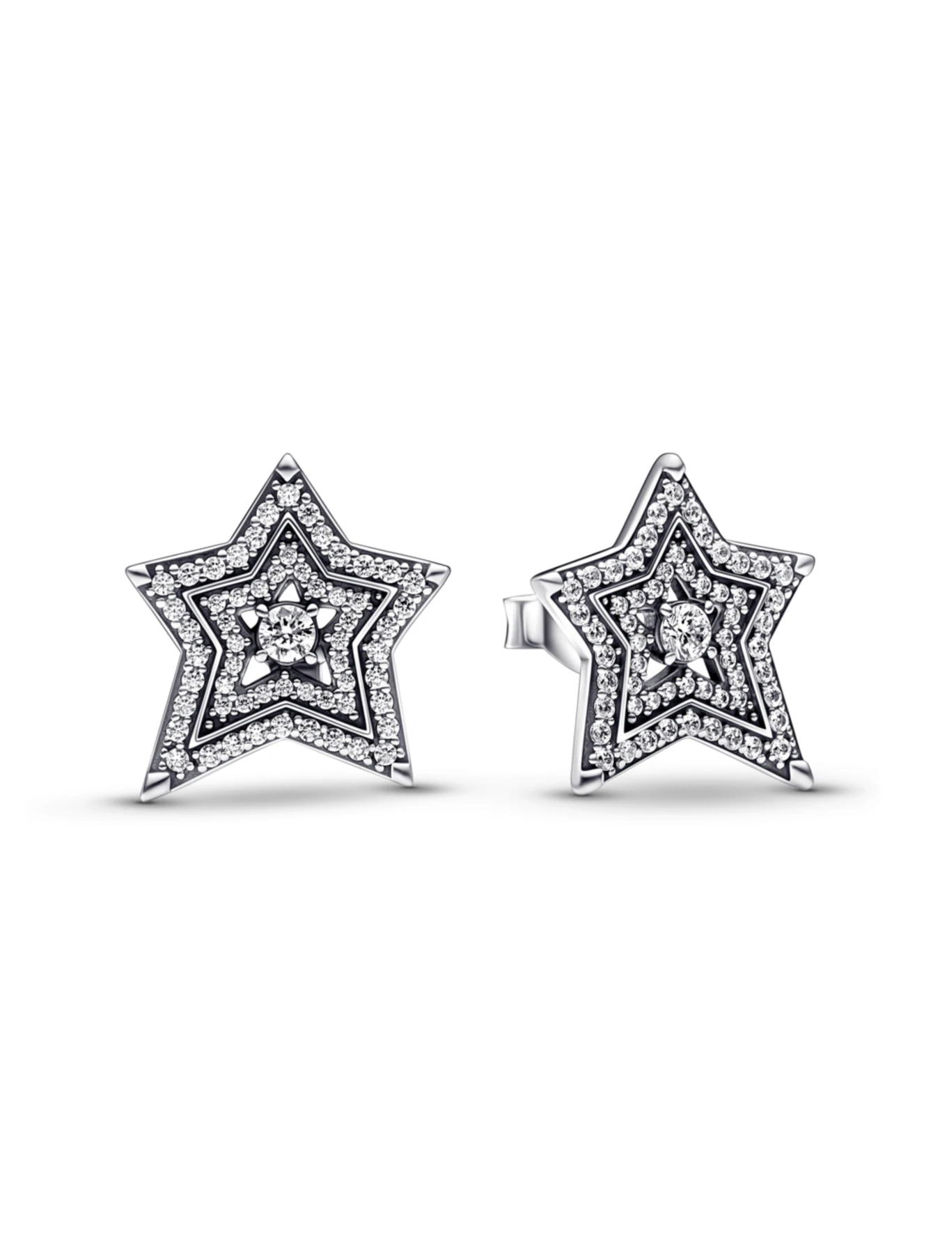 Серьги-гвоздики PANDORA Moments модель 292415C01 Серьги-гвоздики PANDORA Moments модель 292415C01 Фото
