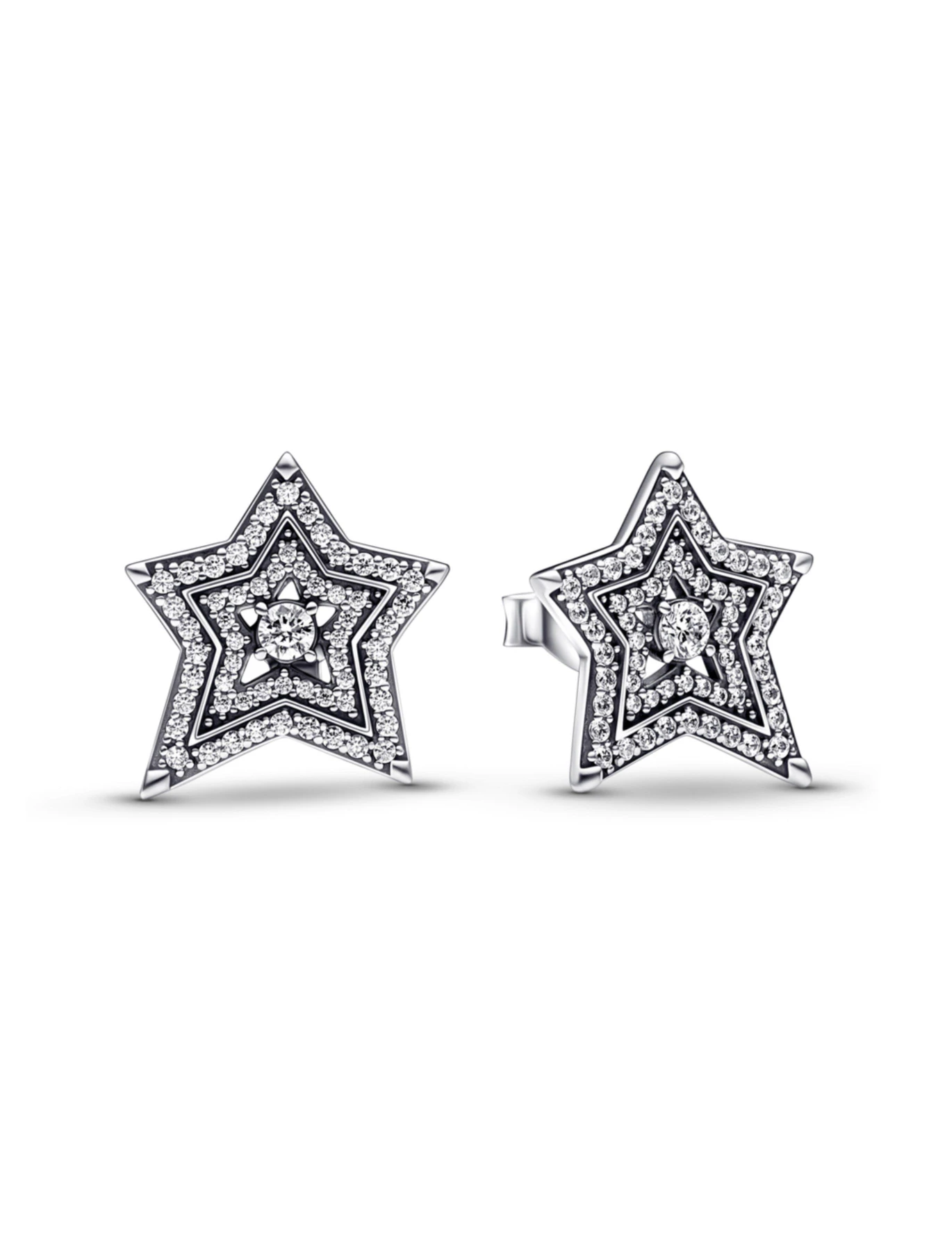 Серьги-гвоздики PANDORA Moments модель 292415C01 Серьги-гвоздики PANDORA Moments модель 292415C01 Фото