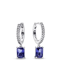 Серьги-подвески PANDORA Moments модель 292381C01 Фото