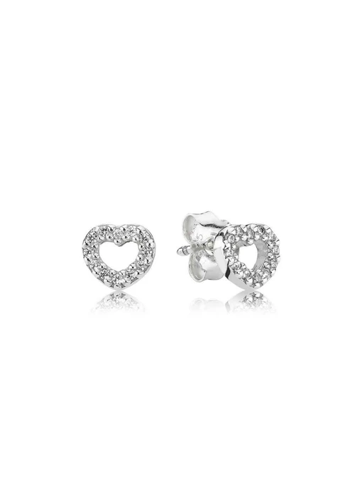 Серьги-гвоздики PANDORA Moments модель 290528CZ Фото