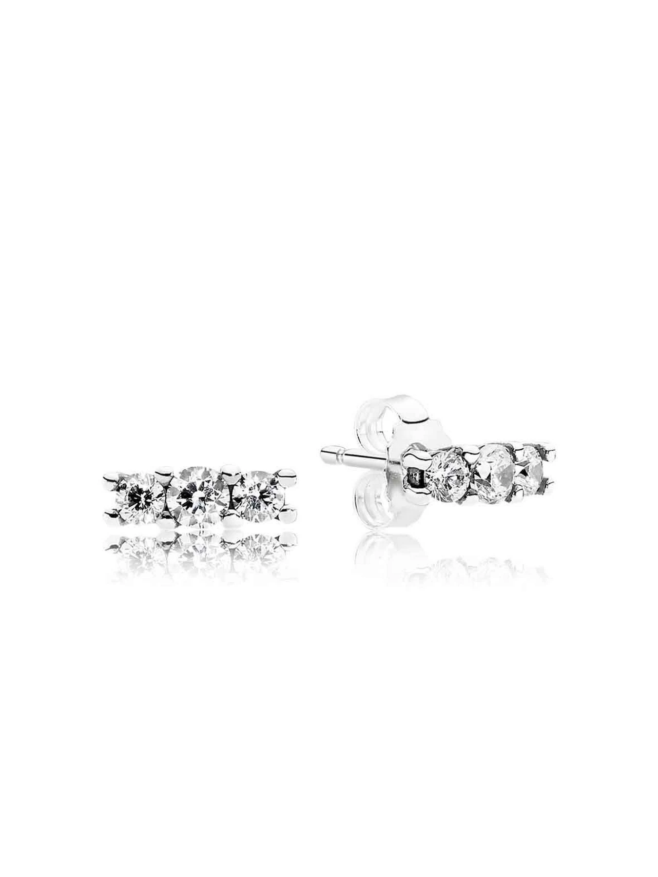 Серьги-гвоздики PANDORA Moments модель 290725CZ Серьги-гвоздики PANDORA Moments модель 290725CZ Фото