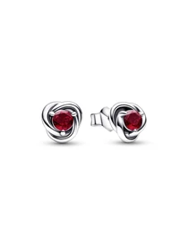 Серьги-гвоздики PANDORA Moments модель 292334C01 Фото