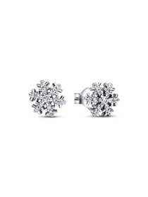 Серьги-гвоздики PANDORA Moments модель 292370C01 Фото