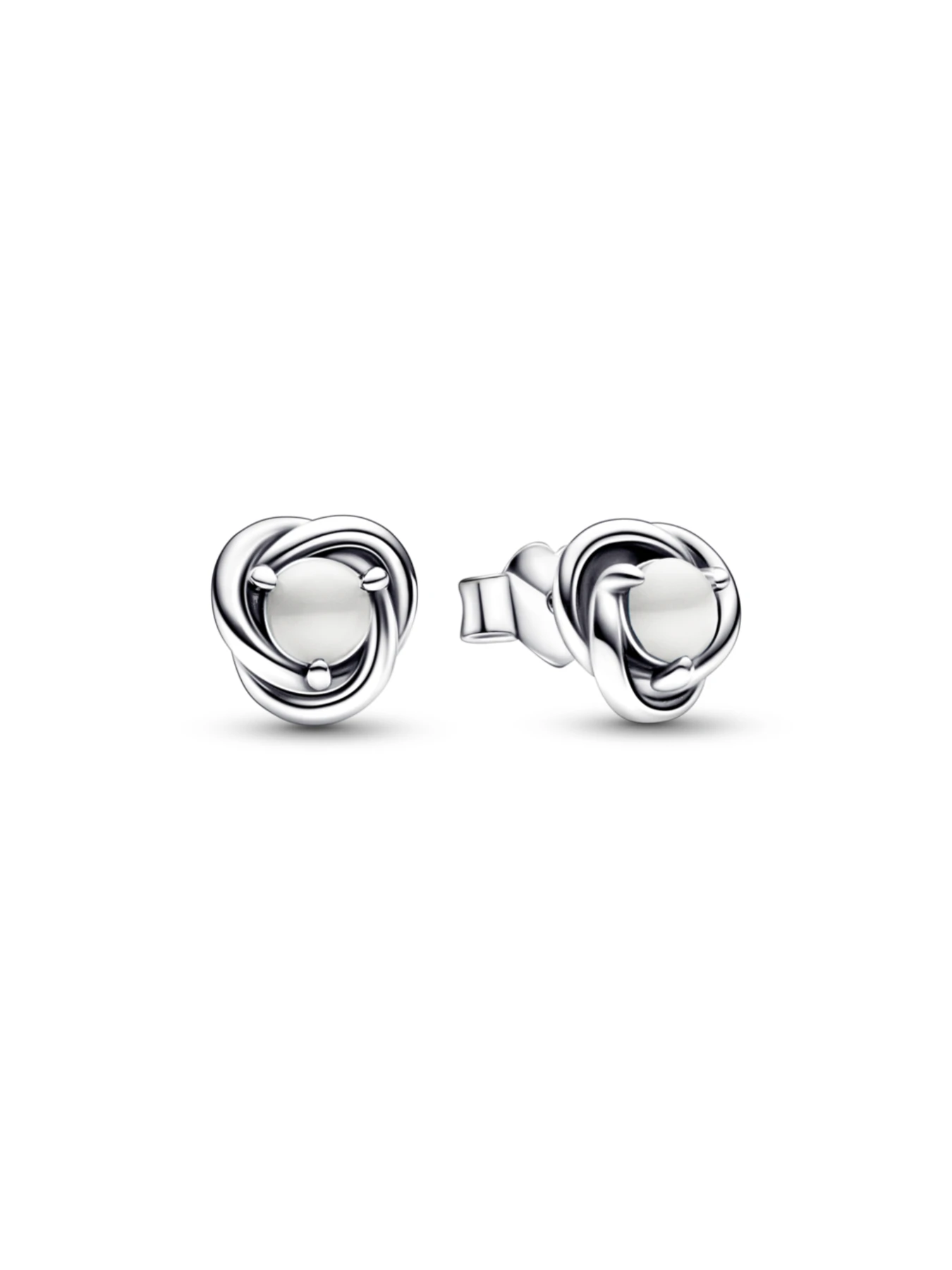 Серьги-гвоздики PANDORA Moments модель 292335C03 Фото
