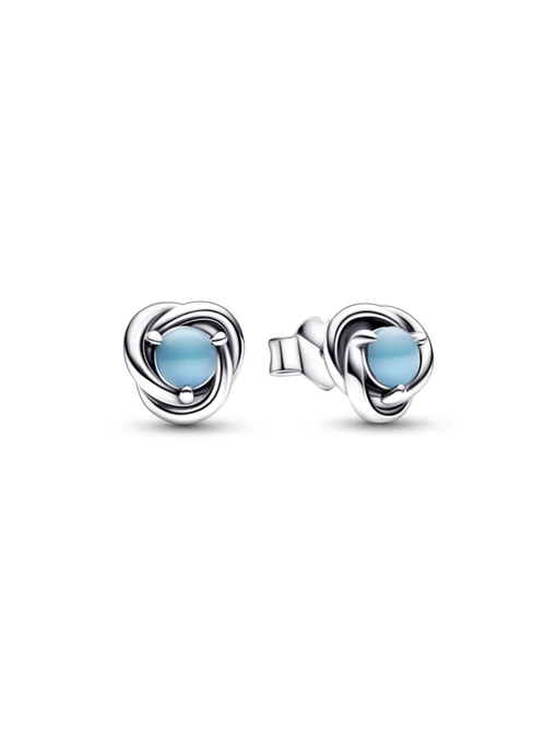 Серьги-гвоздики PANDORA Moments модель 292335C02 Фото