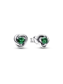 Серьги-гвоздики PANDORA Moments модель 292334C08 Фото