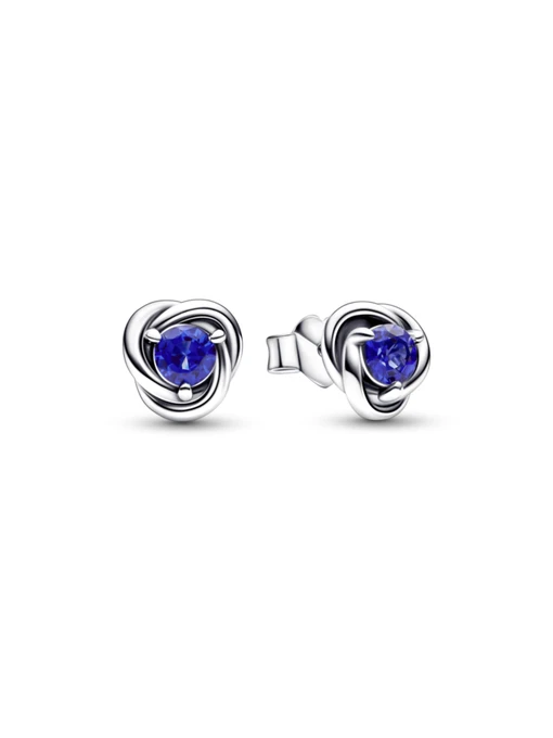 Серьги-гвоздики PANDORA Moments модель 292334C07 Фото