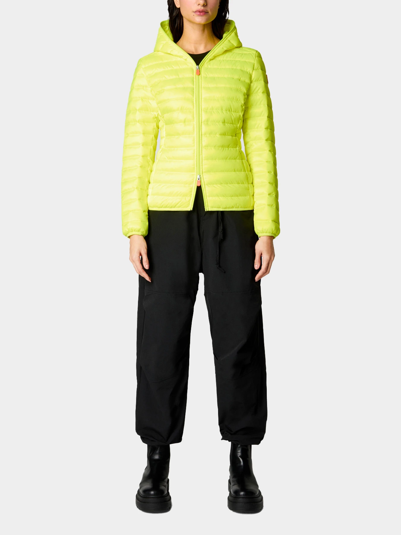 Куртки и дубленки Save the duck модель D33620W-FLUO16-60014-FLUO YELLOW Куртки и дубленки Save the duck модель D33620W-FLUO16-60014-FLUO YELLOW Фото