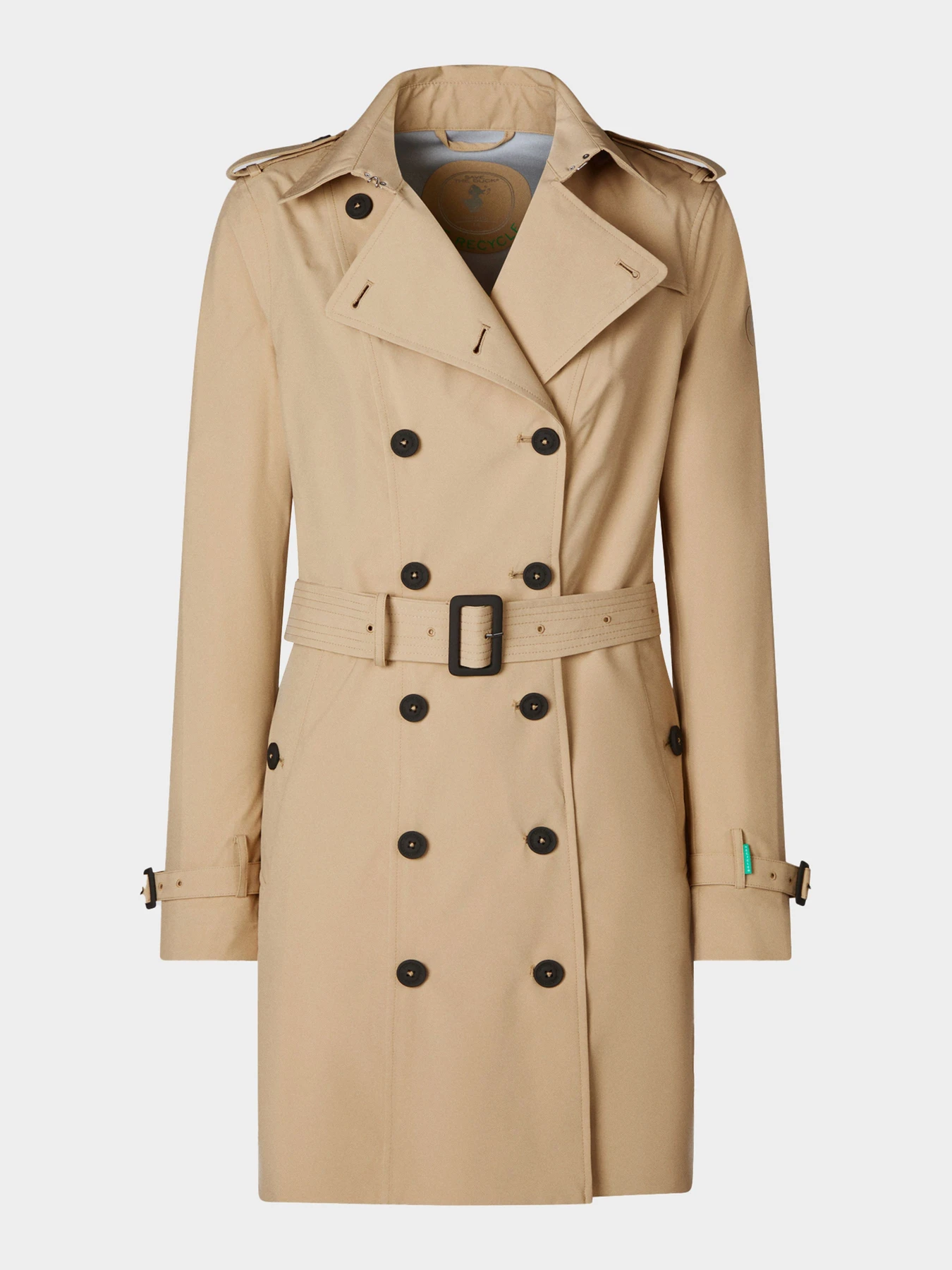 Пальто и плащи Save the duck модель D43090W-GRIN16-40015-STARDUST BEIGE Пальто и плащи Save the duck модель D43090W-GRIN16-40015-STARDUST BEIGE Фото