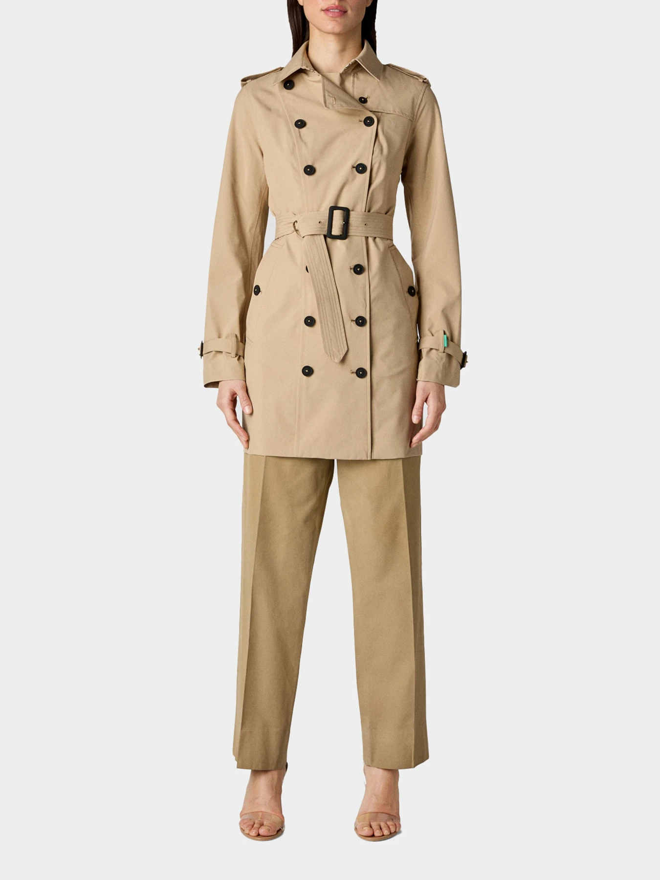 Пальто и плащи Save the duck модель D43090W-GRIN16-40015-STARDUST BEIGE Пальто и плащи Save the duck модель D43090W-GRIN16-40015-STARDUST BEIGE Фото