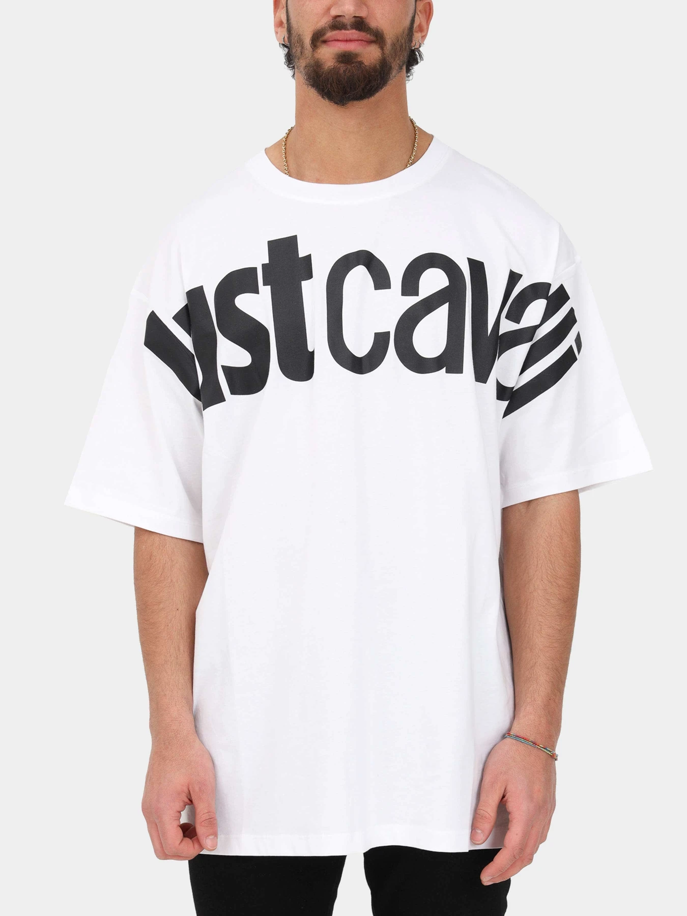 Футболки и поло Just Cavalli модель 74OBHE00-CJ110-003 Футболки и поло Just Cavalli модель 74OBHE00-CJ110-003 Фото