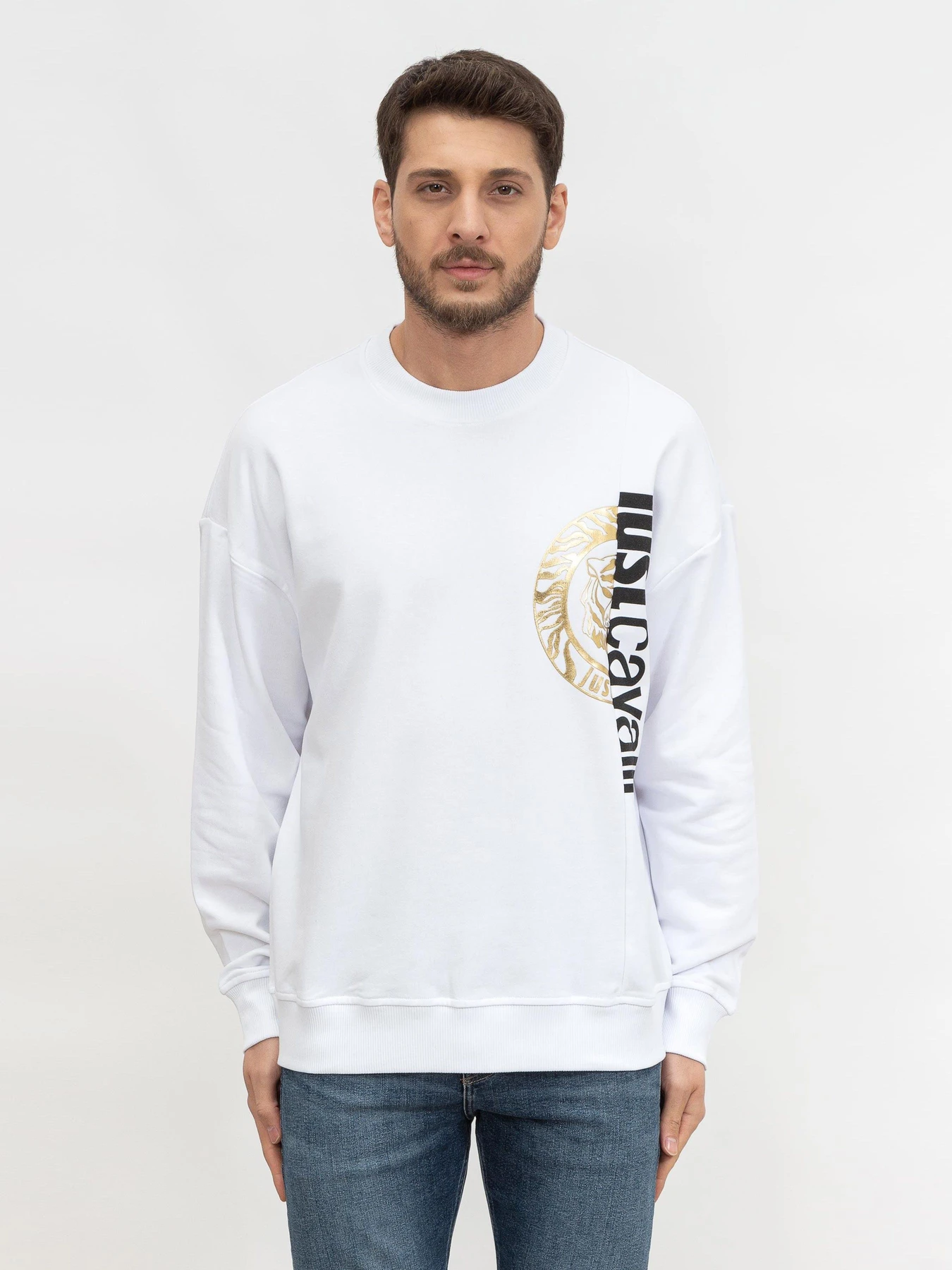 Худи и свитшоты Just Cavalli модель 74OBIF05-CF200-G03 Худи и свитшоты Just Cavalli модель 74OBIF05-CF200-G03 Фото