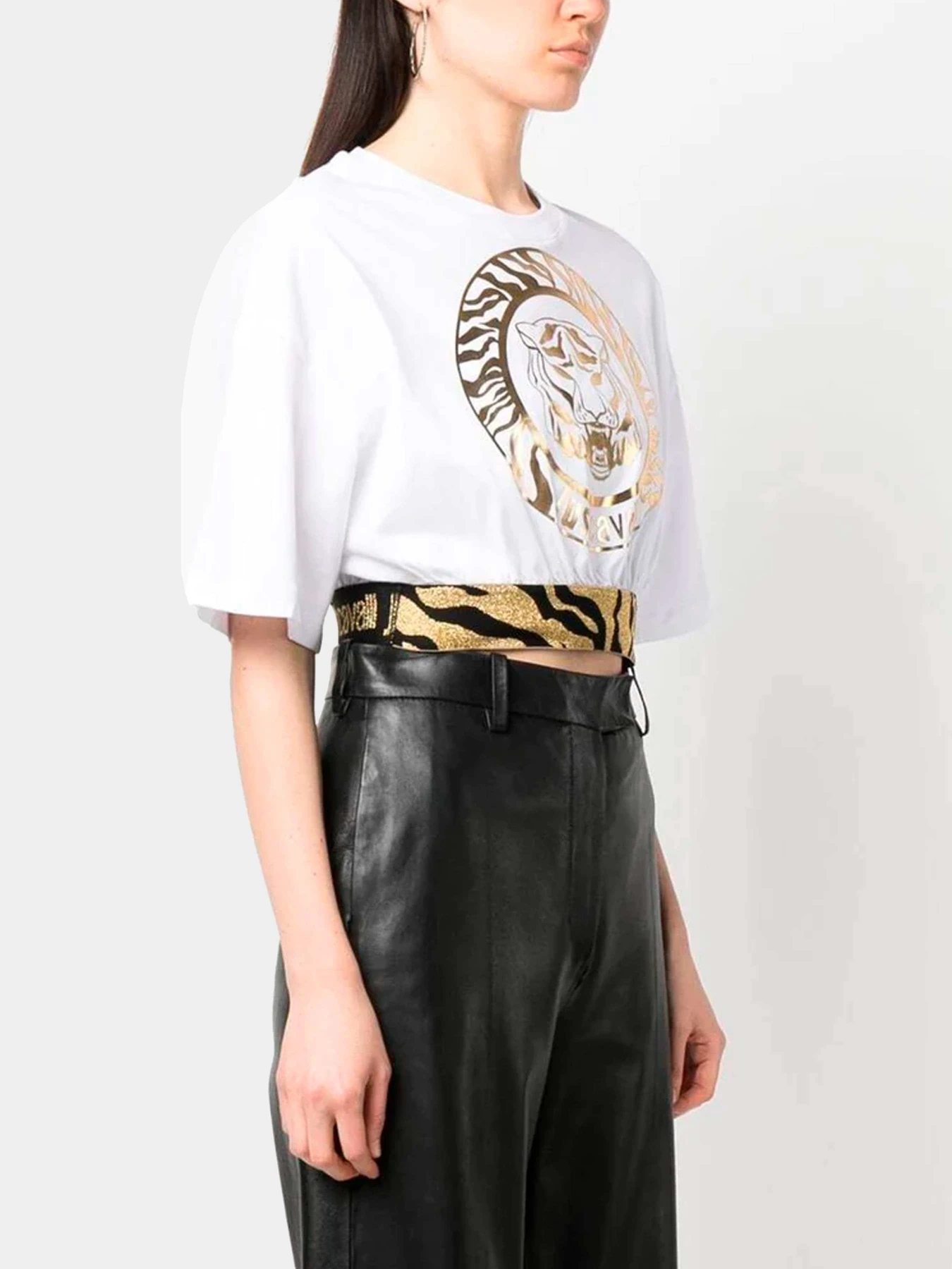 Футболки и поло Just Cavalli модель 74PBHF02-CJ200-G03 Футболки и поло Just Cavalli модель 74PBHF02-CJ200-G03 Фото