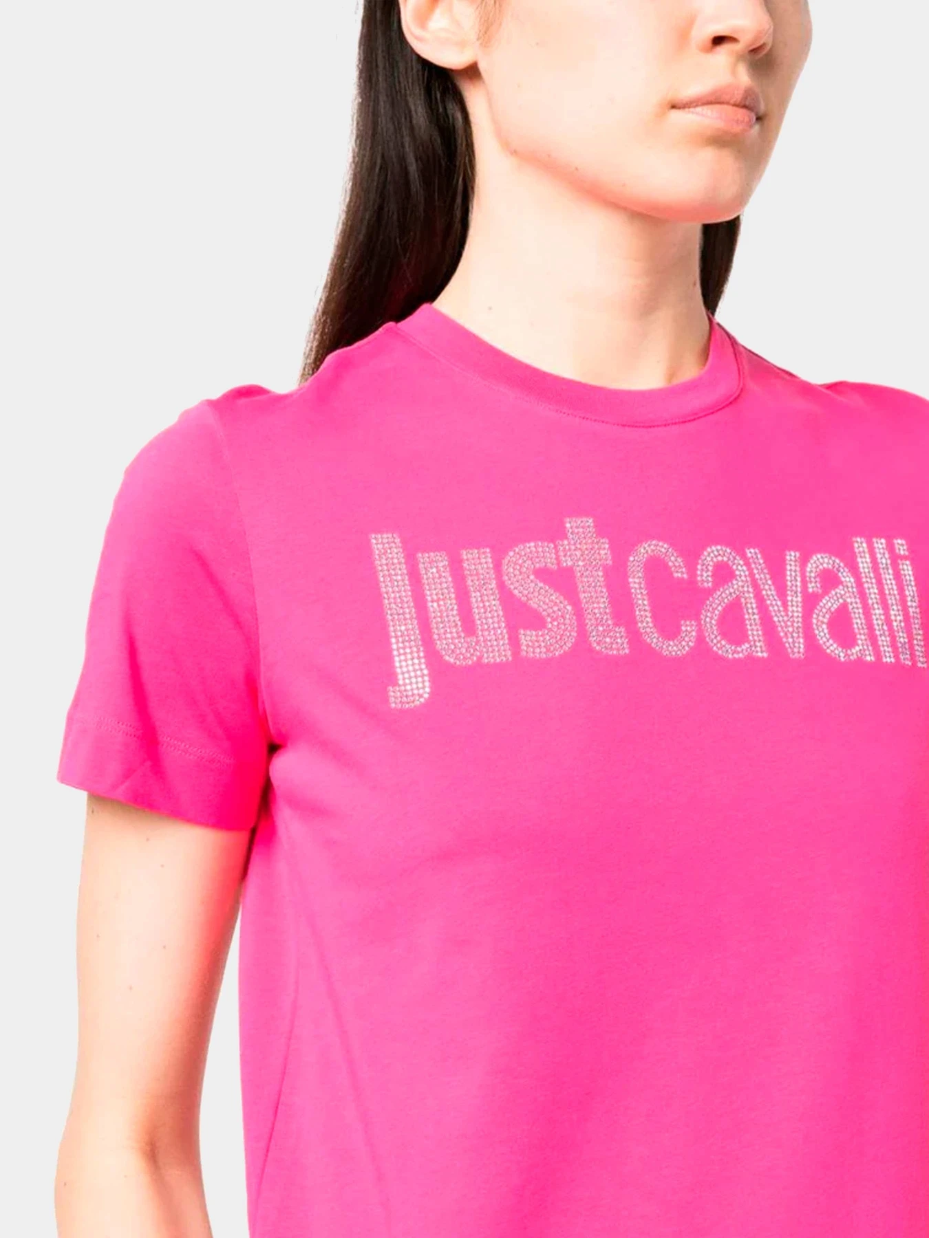 Футболки и поло Just Cavalli модель 74PBHE01-CJ110-406 Футболки и поло Just Cavalli модель 74PBHE01-CJ110-406 Фото