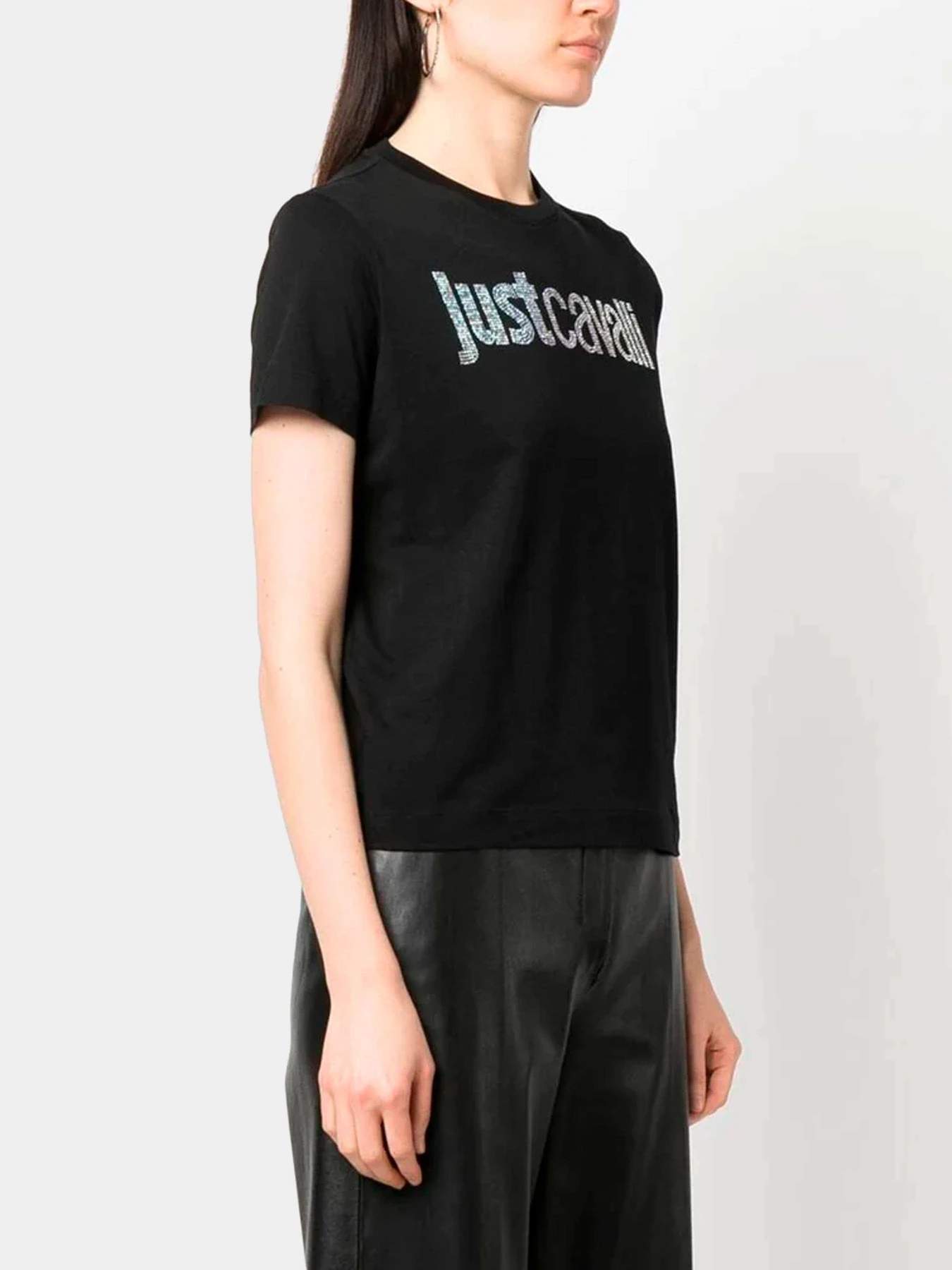 Футболки и поло Just Cavalli модель 74PBHE01-CJ110-899 Футболки и поло Just Cavalli модель 74PBHE01-CJ110-899 Фото