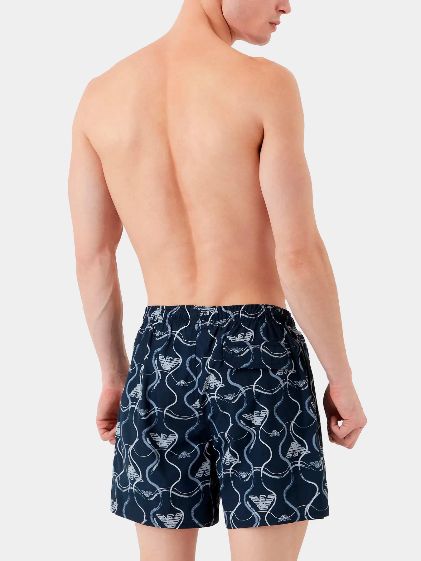 Одежда для пляжа Emporio Armani модель 211740-3R444-18736 Одежда для пляжа Emporio Armani модель 211740-3R444-18736 Фото