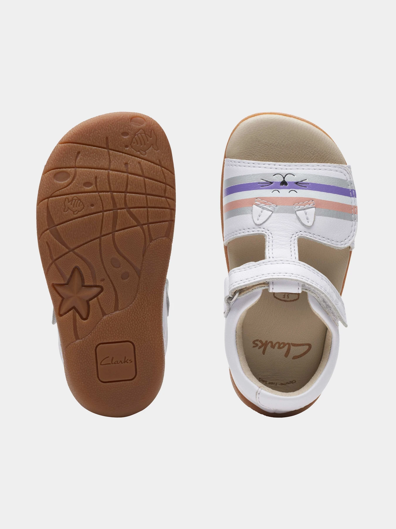 Сандалии Clarks модель 26172427 Фото
