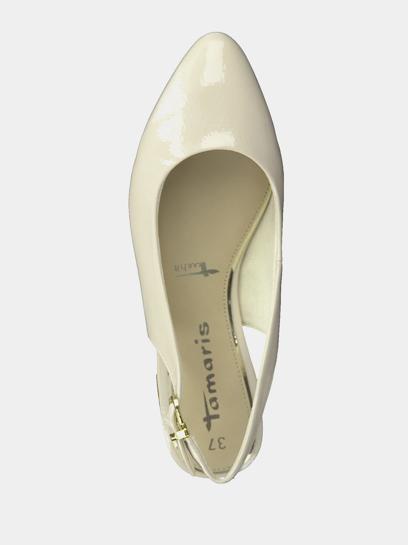 Туфли и лоферы Tamaris модель 29402-26-432 IVORY PATENT Фото