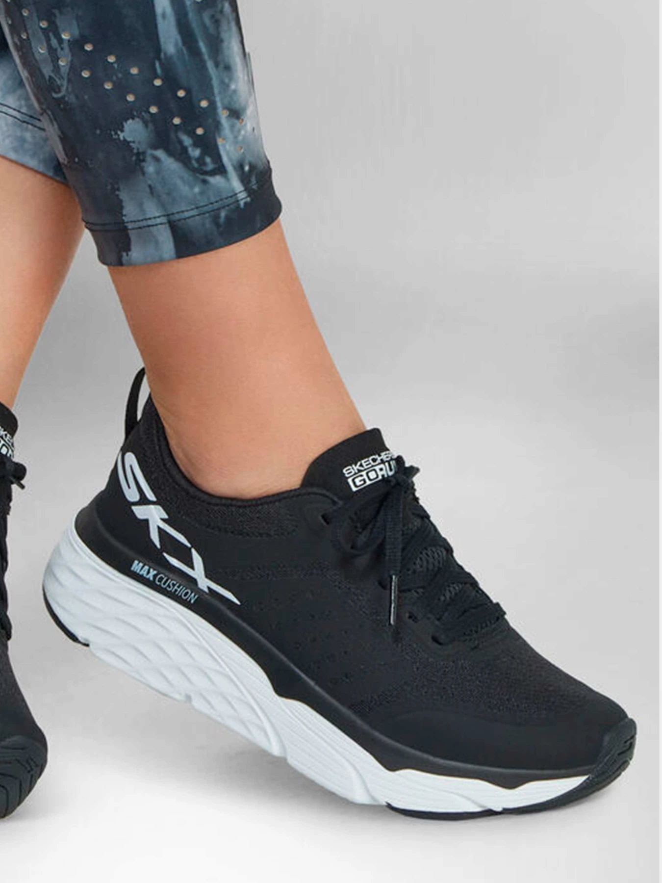 Кроссовки Skechers модель 128575 BKW Кроссовки Skechers модель 128575 BKW Фото