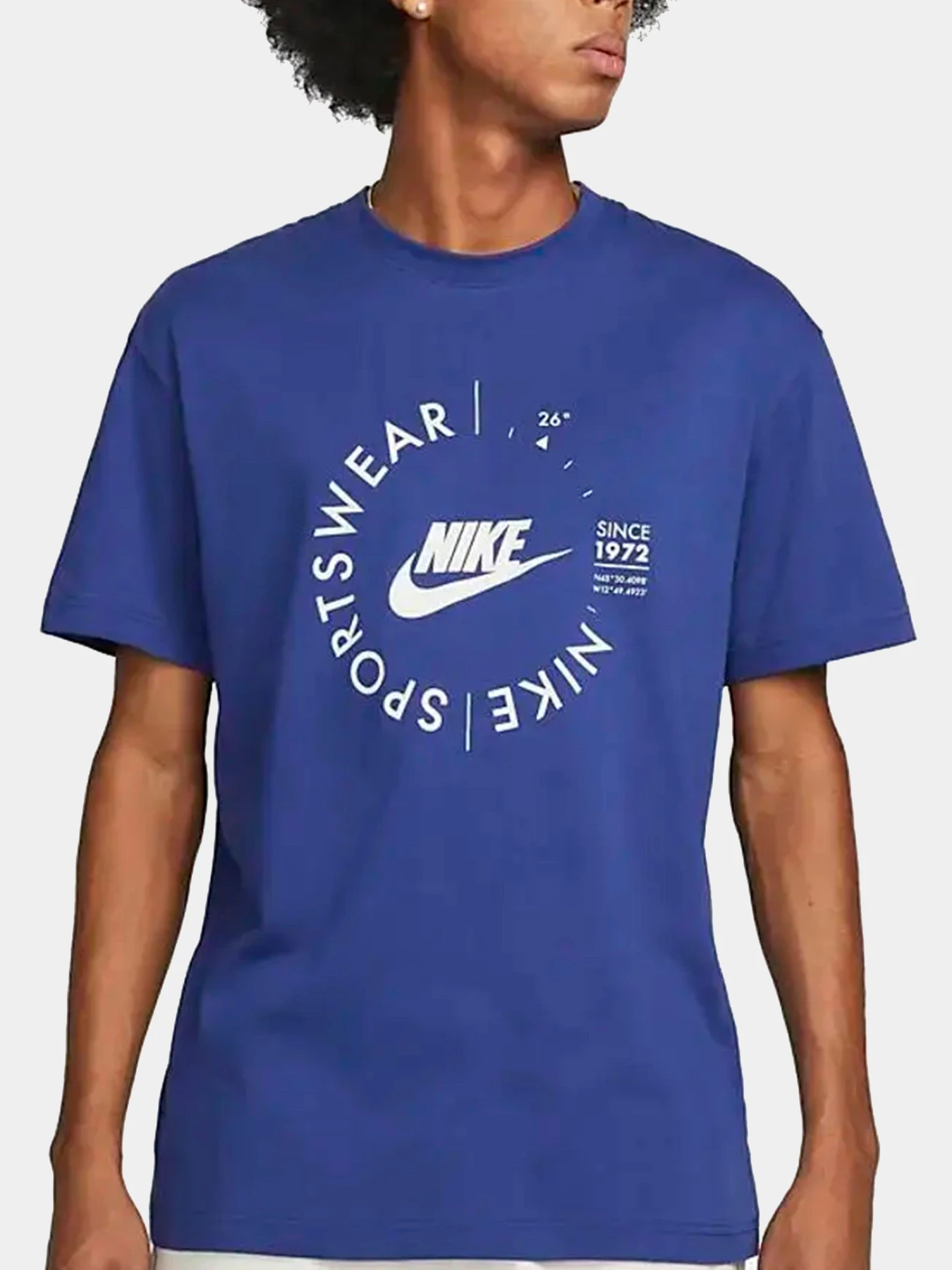 Футболки и поло NIKE модель FD1182-455 Футболки и поло NIKE модель FD1182-455 Фото