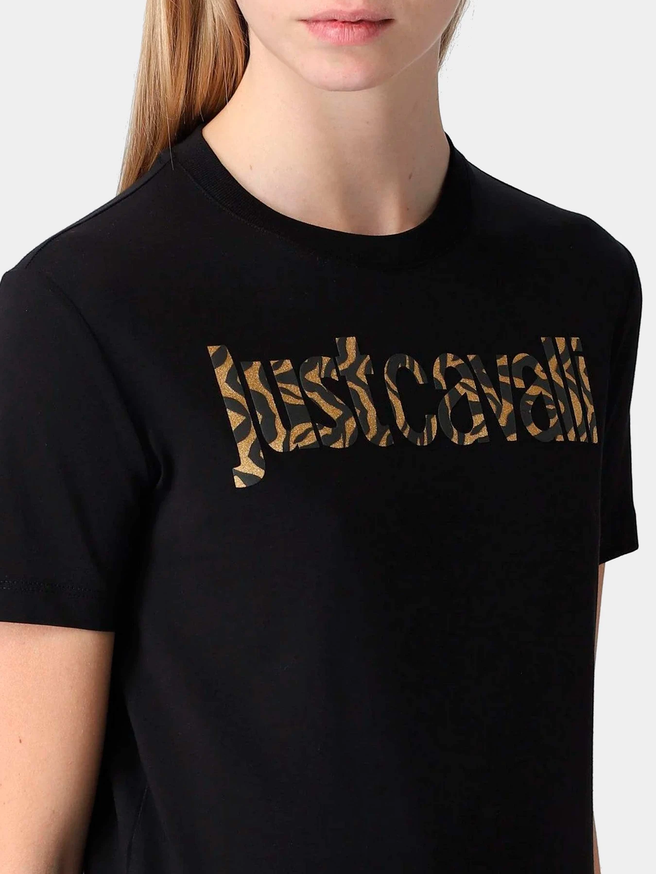 Футболки и поло Just Cavalli модель 74PBHG03-CJ300-G89 Футболки и поло Just Cavalli модель 74PBHG03-CJ300-G89 Фото