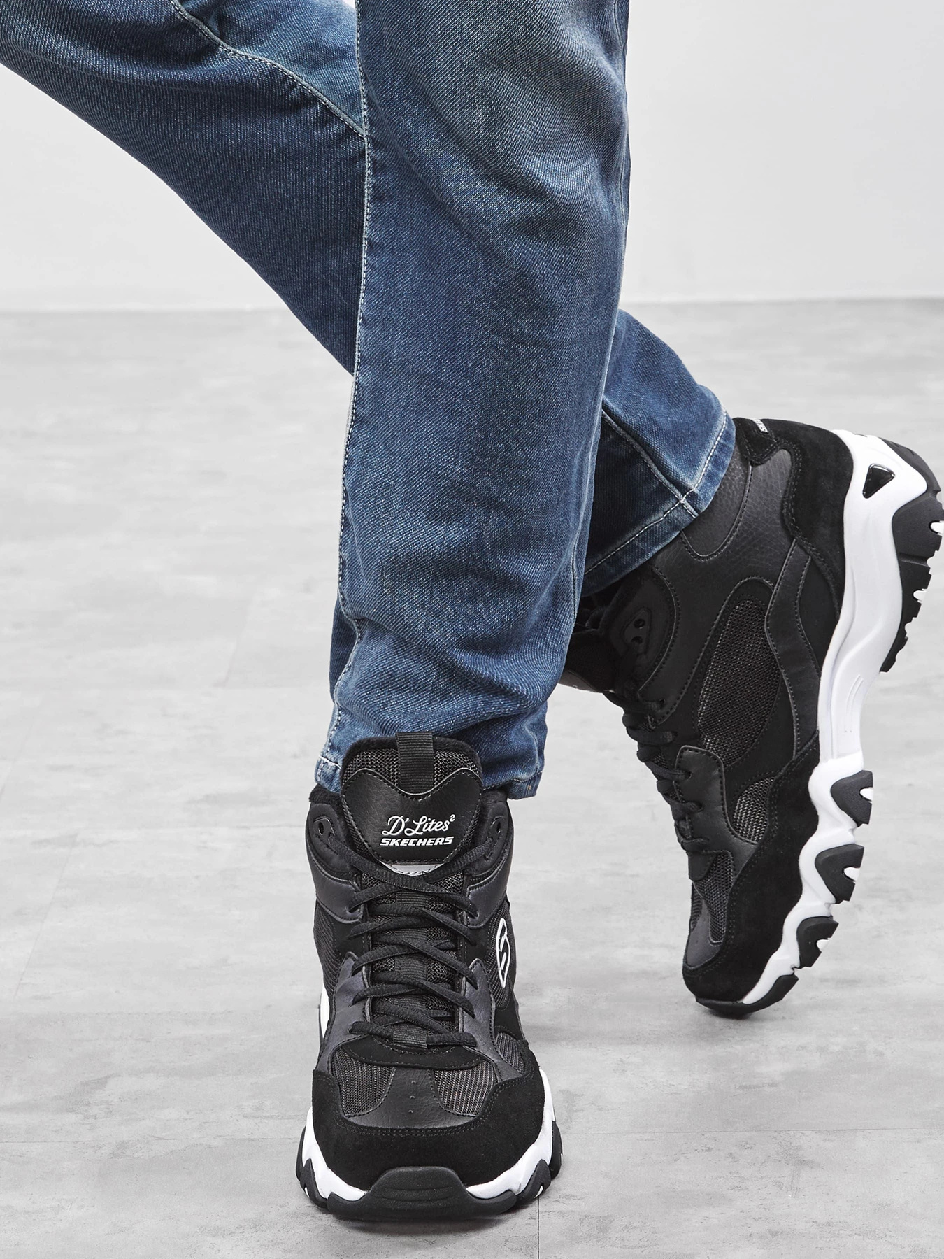 Ботинки и сапоги Skechers модель 999324 BLK Ботинки и сапоги Skechers модель 999324 BLK Фото