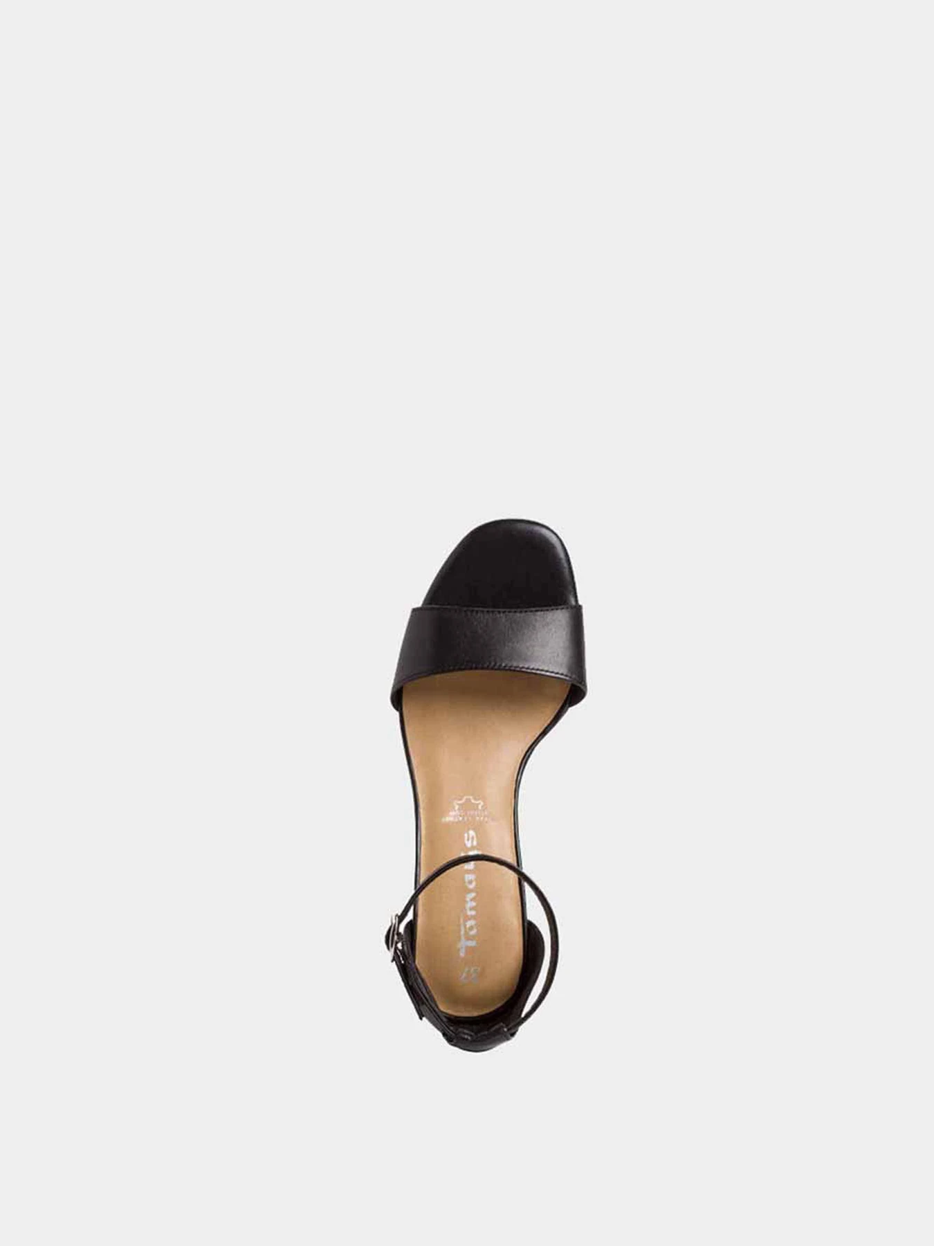 Босоножки Tamaris модель 28253-24-003 BLACK LEATHER Босоножки Tamaris модель 28253-24-003 BLACK LEATHER Фото
