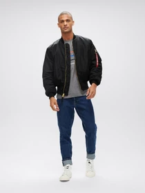 Куртки и дубленки Alpha Industries модель MJM21300C1_001 Фото