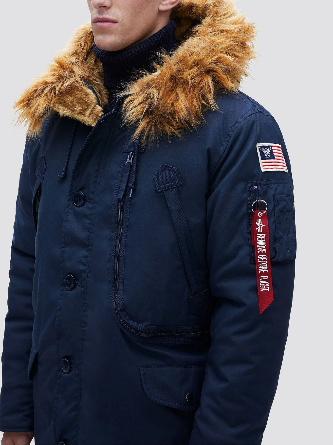 Куртки и дубленки Alpha Industries модель MJN49503C1_410 Фото