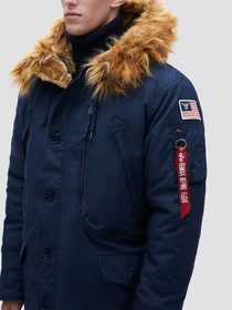 Куртки и дубленки Alpha Industries модель MJN49503C1_410 Фото