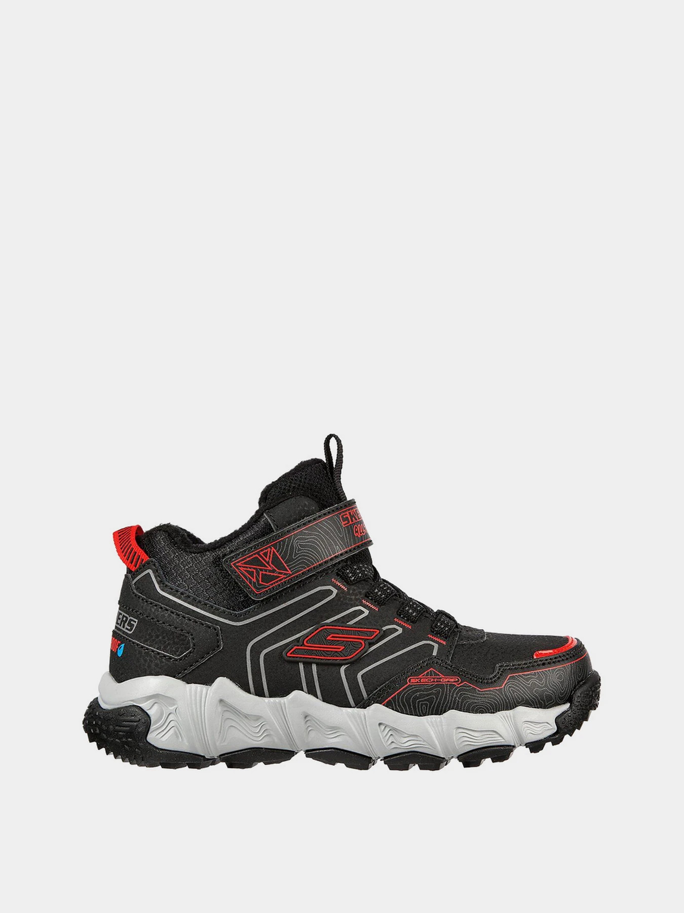 Ботинки и сапоги Skechers модель 406422L BKRD Ботинки и сапоги Skechers модель 406422L BKRD Фото