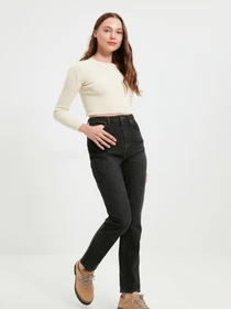 Джинсы Trendyol модель TWOAW22JE0643/Siyah Фото