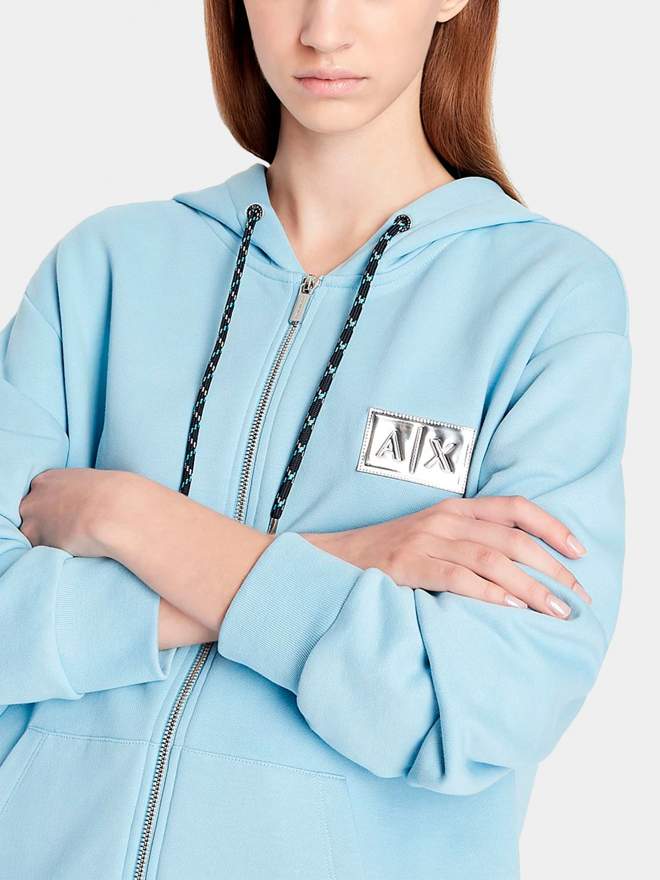 Худи и свитшоты Armani Exchange модель 3LYM55-YJ6UZ-15BL Худи и свитшоты Armani Exchange модель 3LYM55-YJ6UZ-15BL Фото