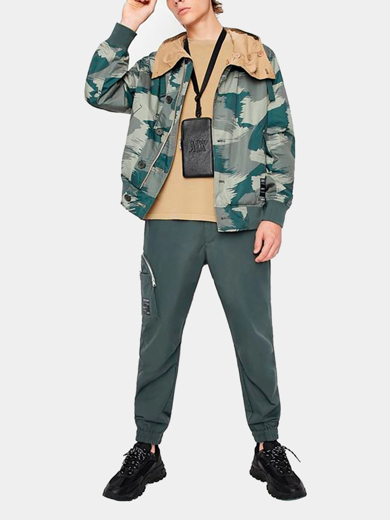 Куртки и дубленки Armani Exchange модель 3LZB01-ZNR9Z-4873 Куртки и дубленки Armani Exchange модель 3LZB01-ZNR9Z-4873 Фото