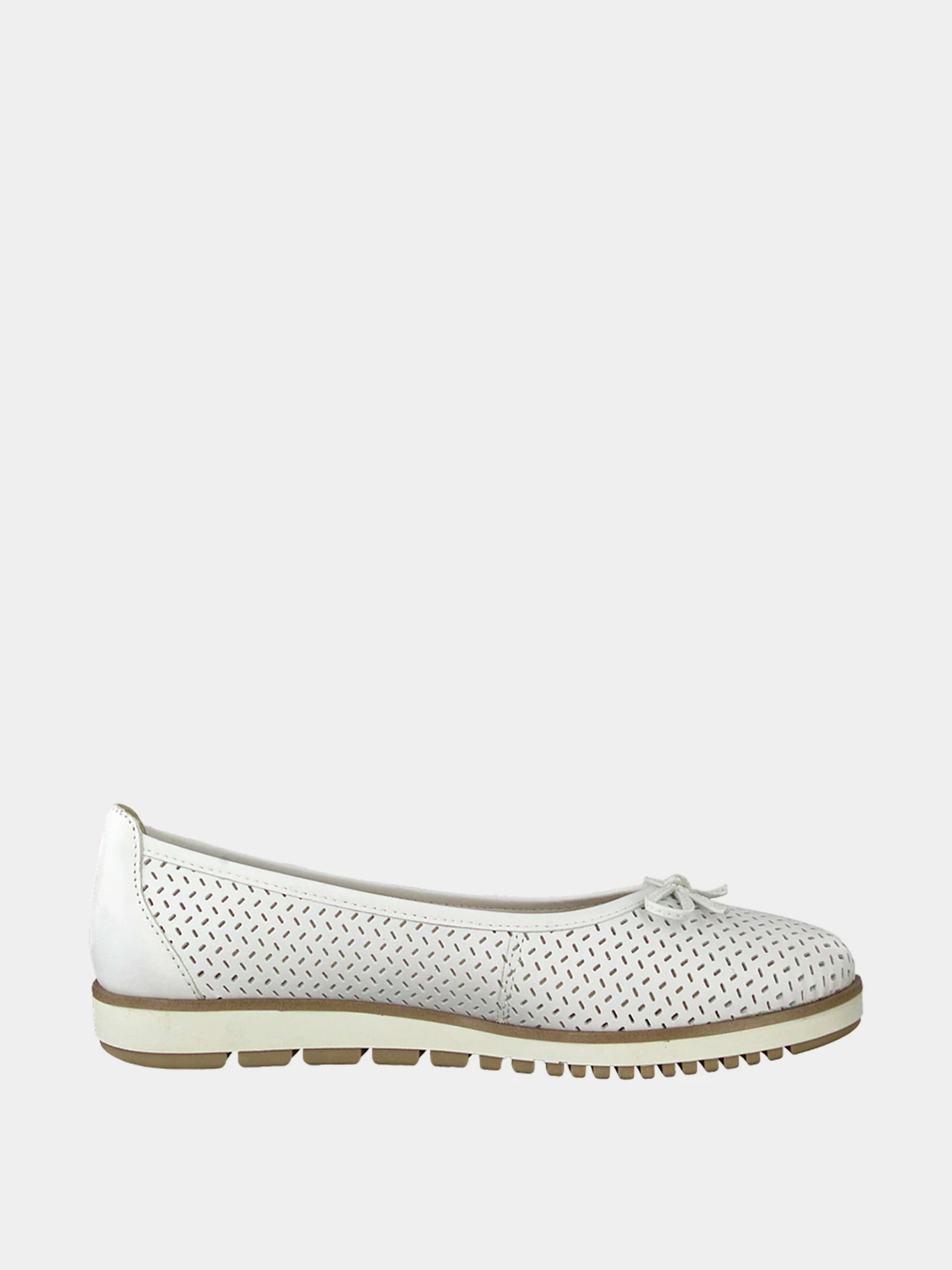 Туфли и лоферы Tamaris модель 22121-24-117 WHITE LEATHER Фото
