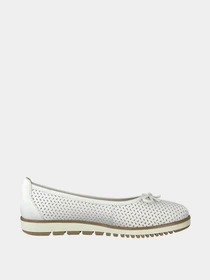 Туфли и лоферы Tamaris модель 22121-24-117 WHITE LEATHER Фото