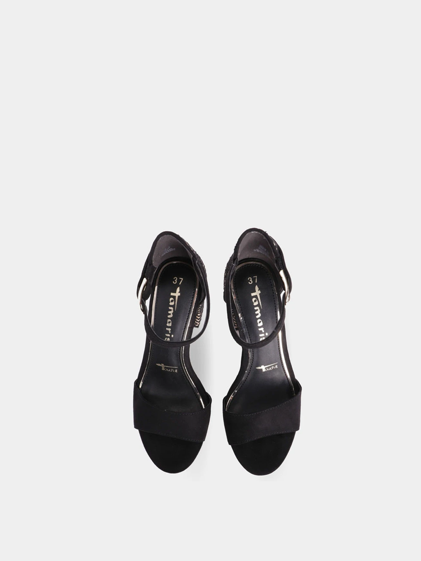 Босоножки Tamaris модель 28356-24-098 BLACK COMB Фото