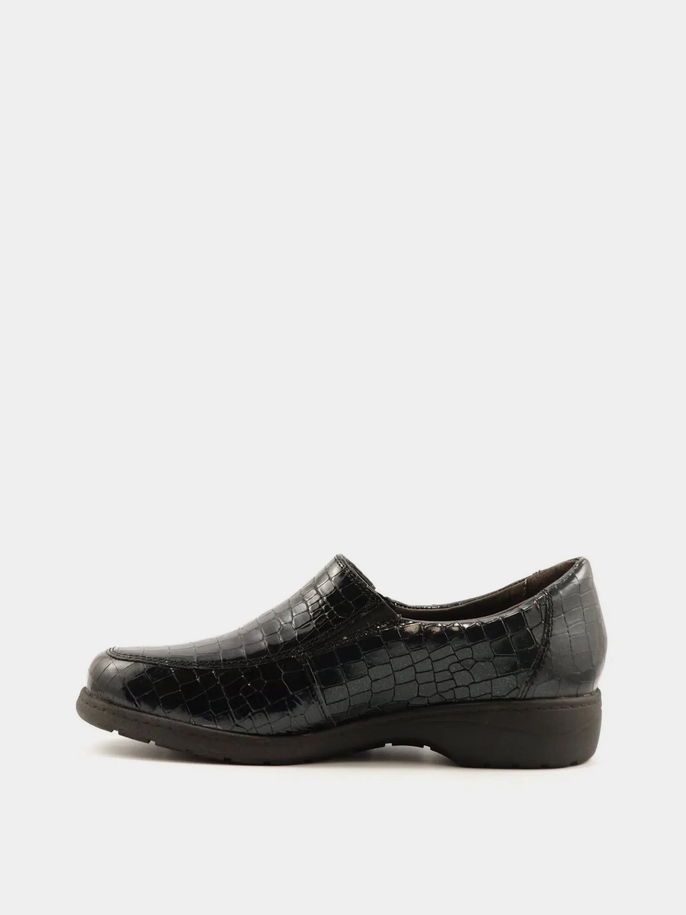 Слипоны и мокасины Caprice модель 24350-25-071 GR.BLACK CROCO Фото