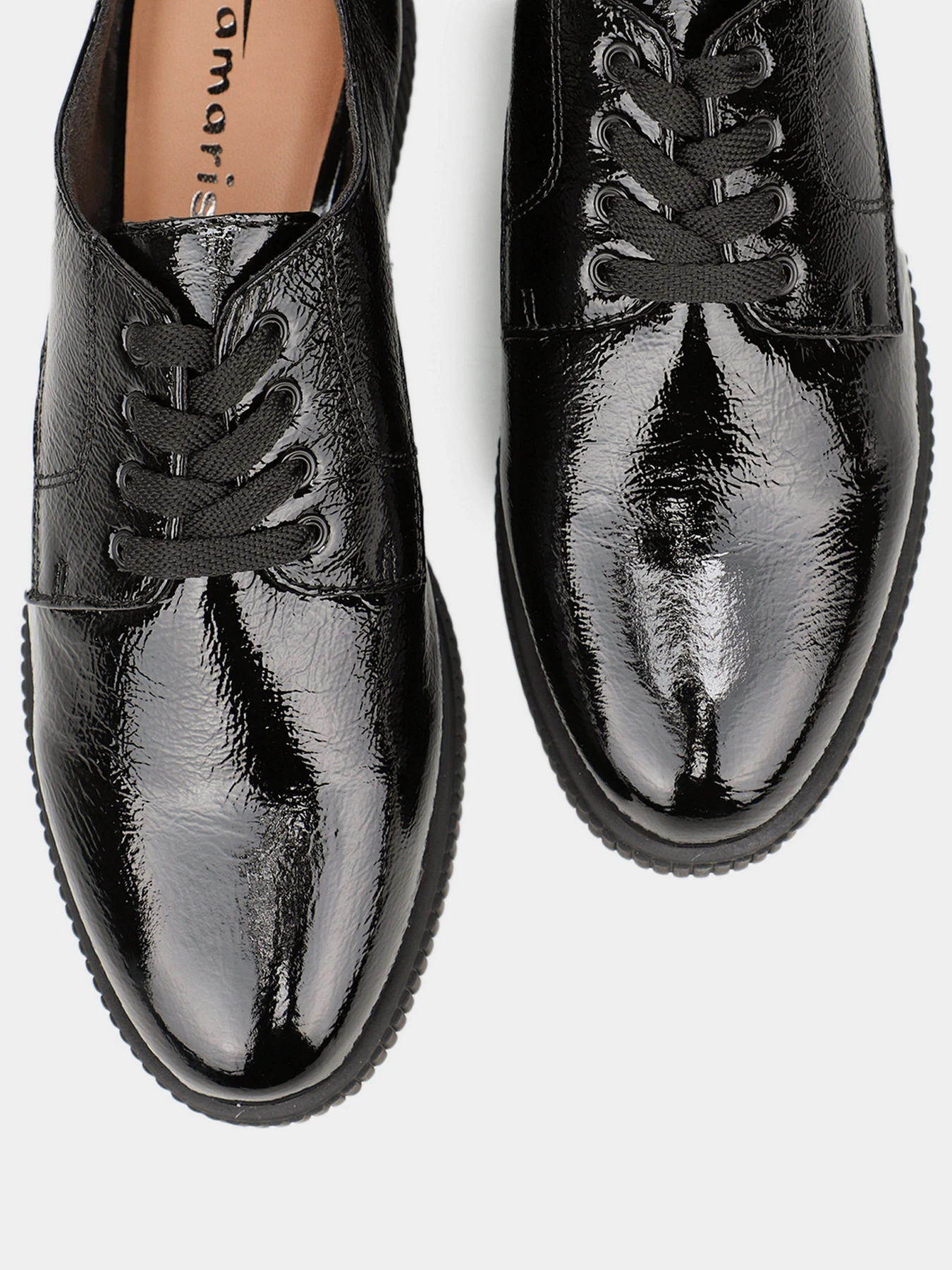 Полуботинки Tamaris модель 23200-27-988 BLACK PATENT Фото