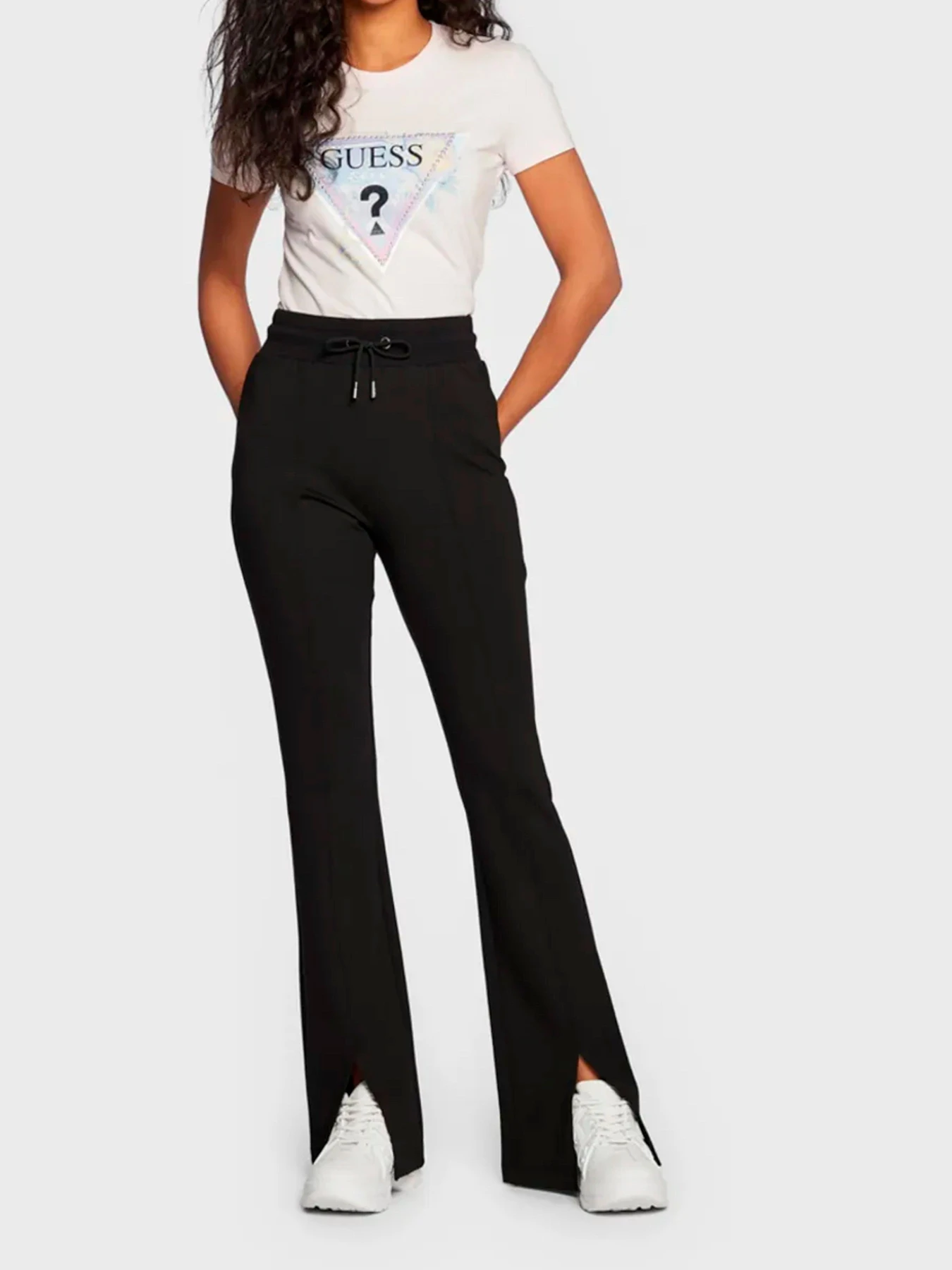 Брюки GUESS модель W3RB53-KBJP2-JBLK Фото