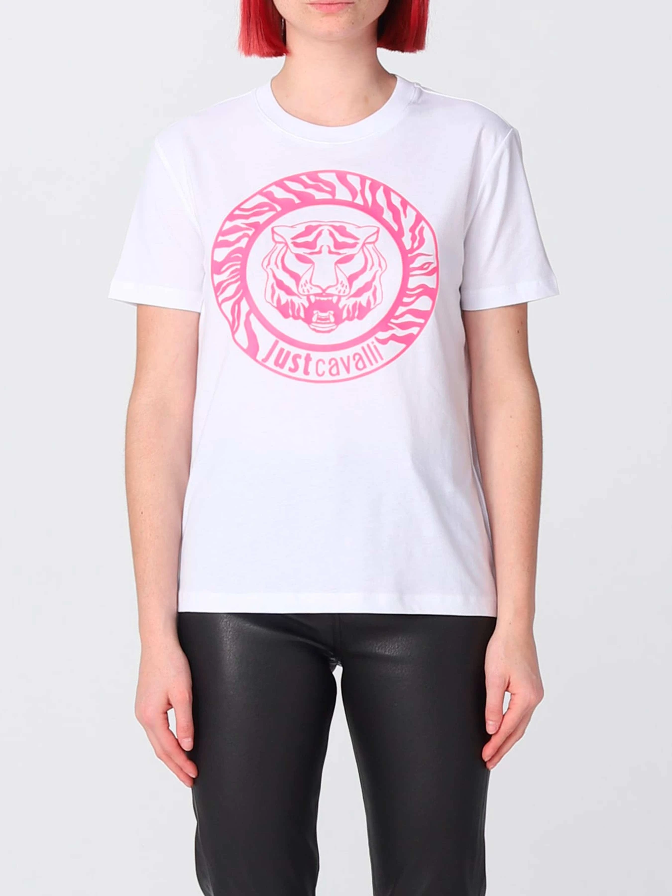 Футболки и поло Just Cavalli модель 74PBHF04-CJ200-003 Футболки и поло Just Cavalli модель 74PBHF04-CJ200-003 Фото