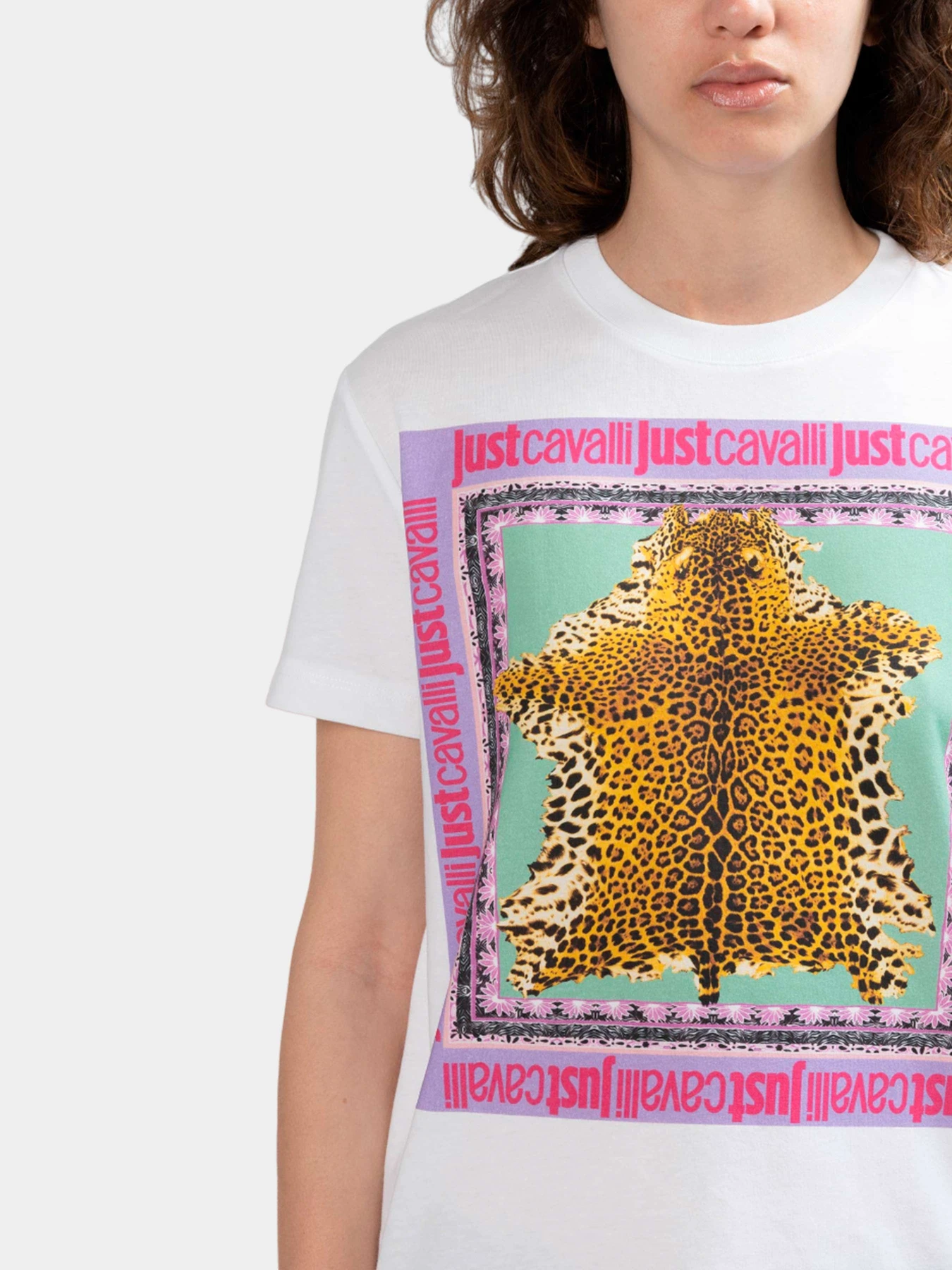 Футболки и поло Just Cavalli модель 74PBHF09-CJ200-003 Фото