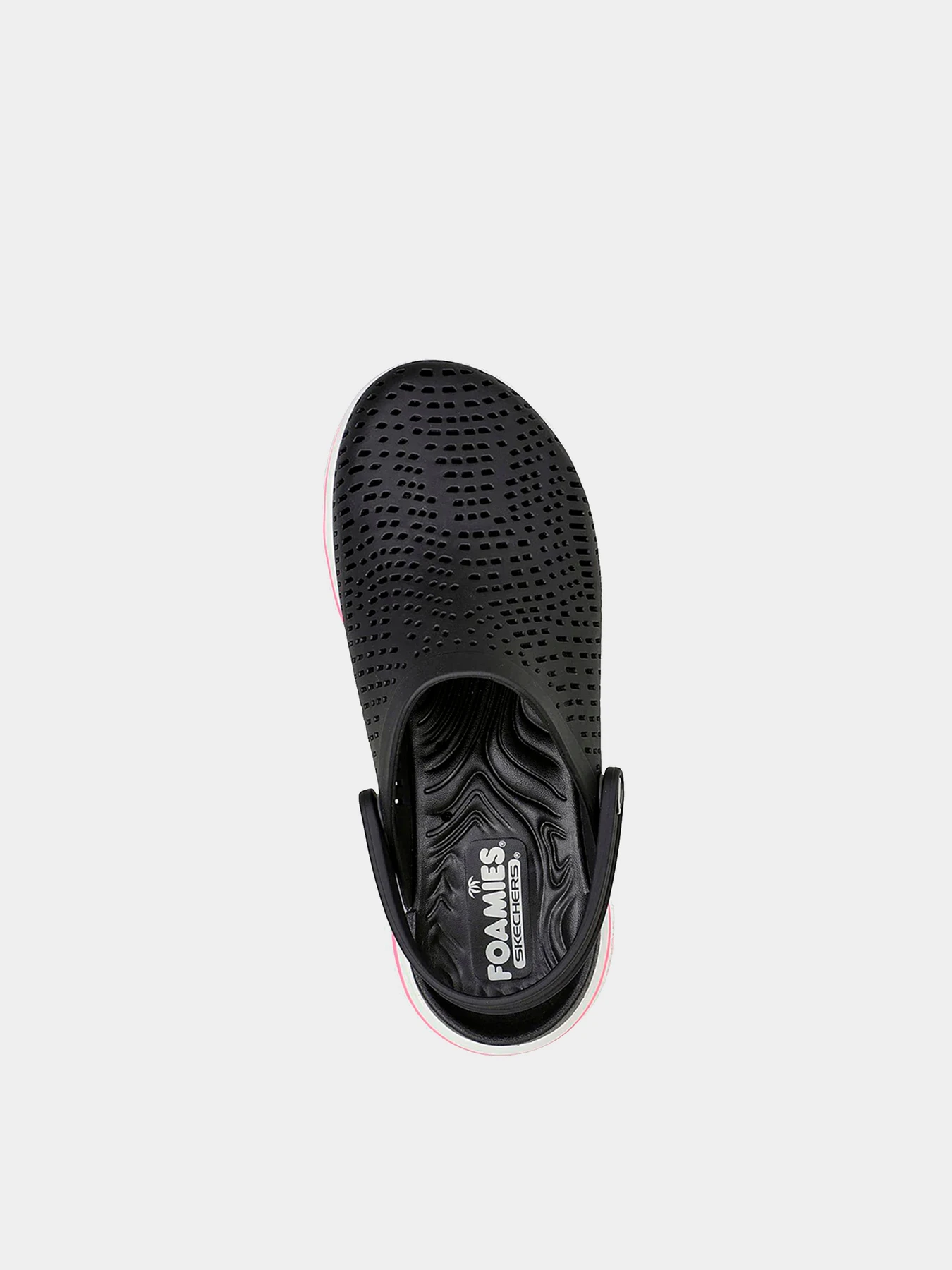 Шлёпанцы Skechers модель 111103 BKW Шлёпанцы Skechers модель 111103 BKW Фото