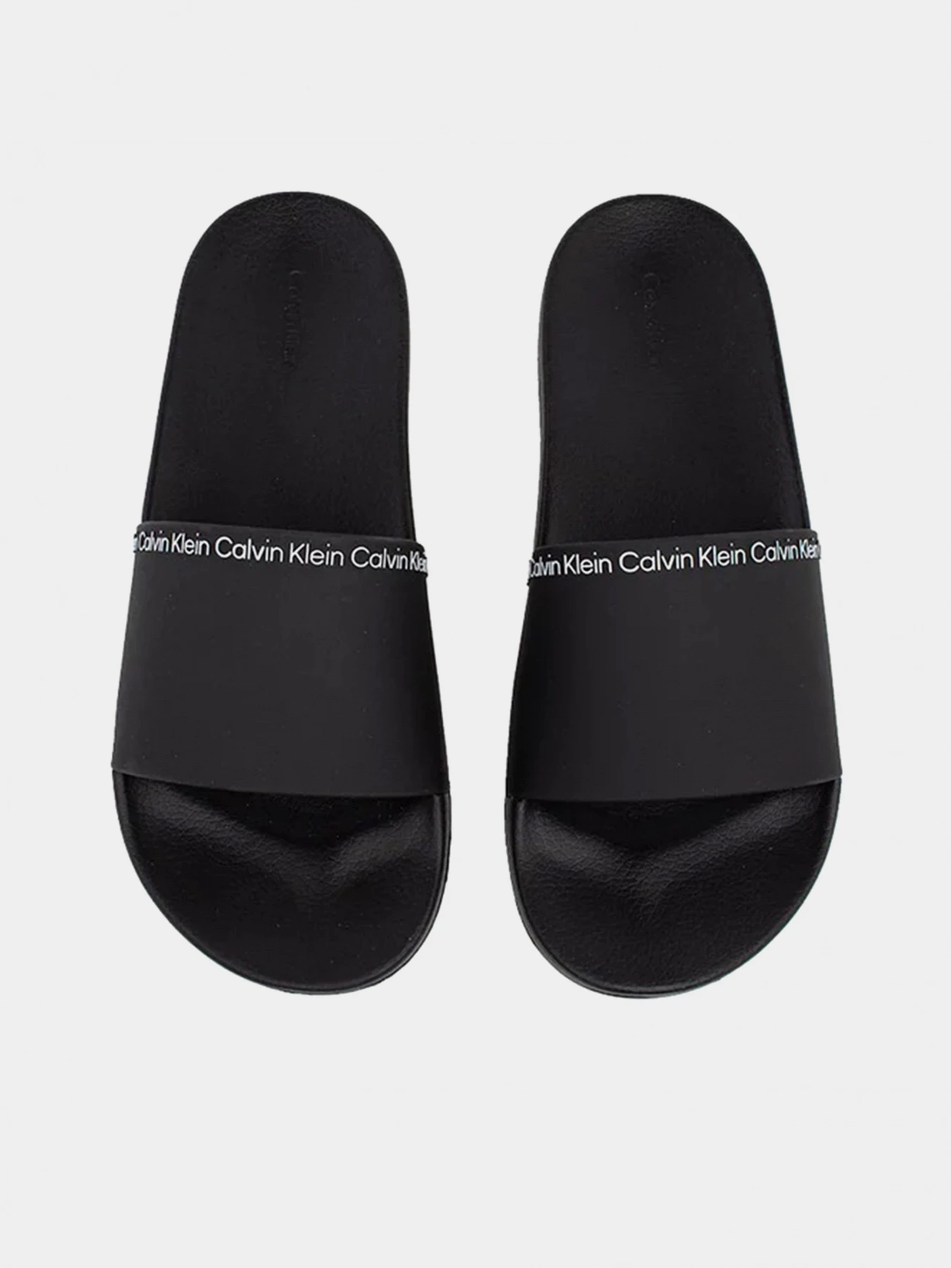 Шлёпанцы Calvin Klein модель HM0HM00981-BEH Шлёпанцы Calvin Klein модель HM0HM00981-BEH Фото